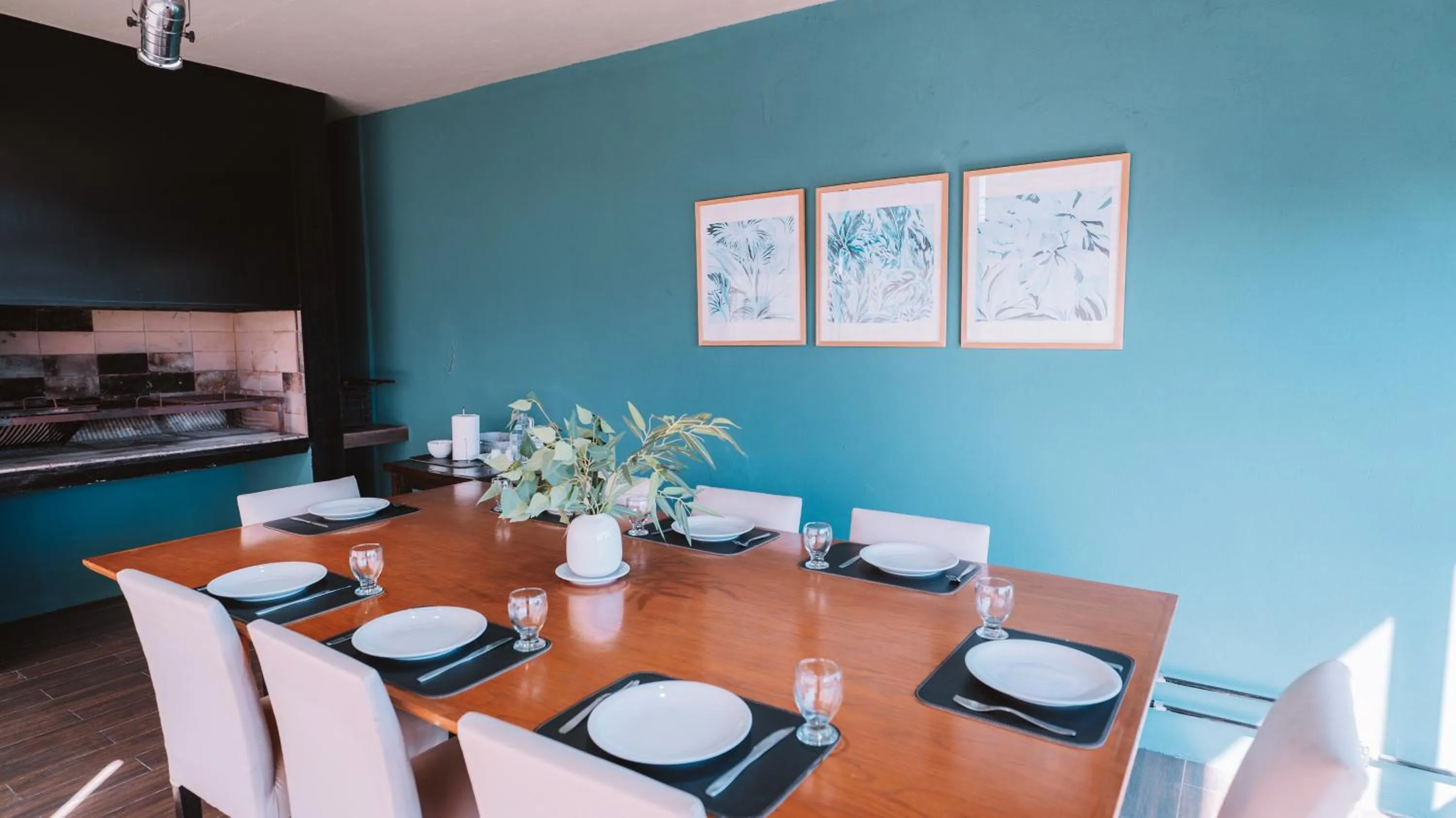 BBQ facilities in Casa Campus Pilar Suites