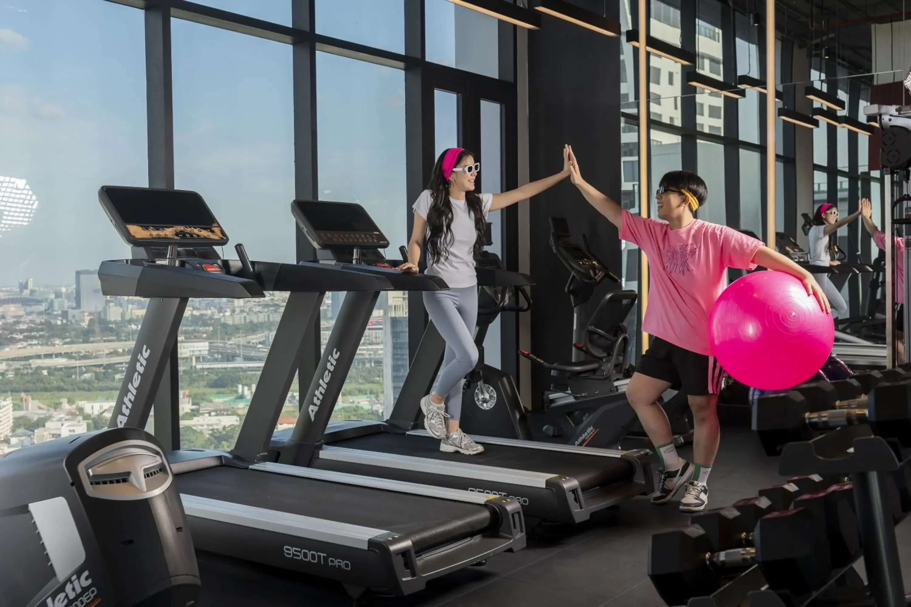 Fitness centre/facilities in Cassia Rama 9 Bangkok, part of Banyan Group Fitness centre/facilities in Cassia Rama 9 Bangkok, part of Banyan Group