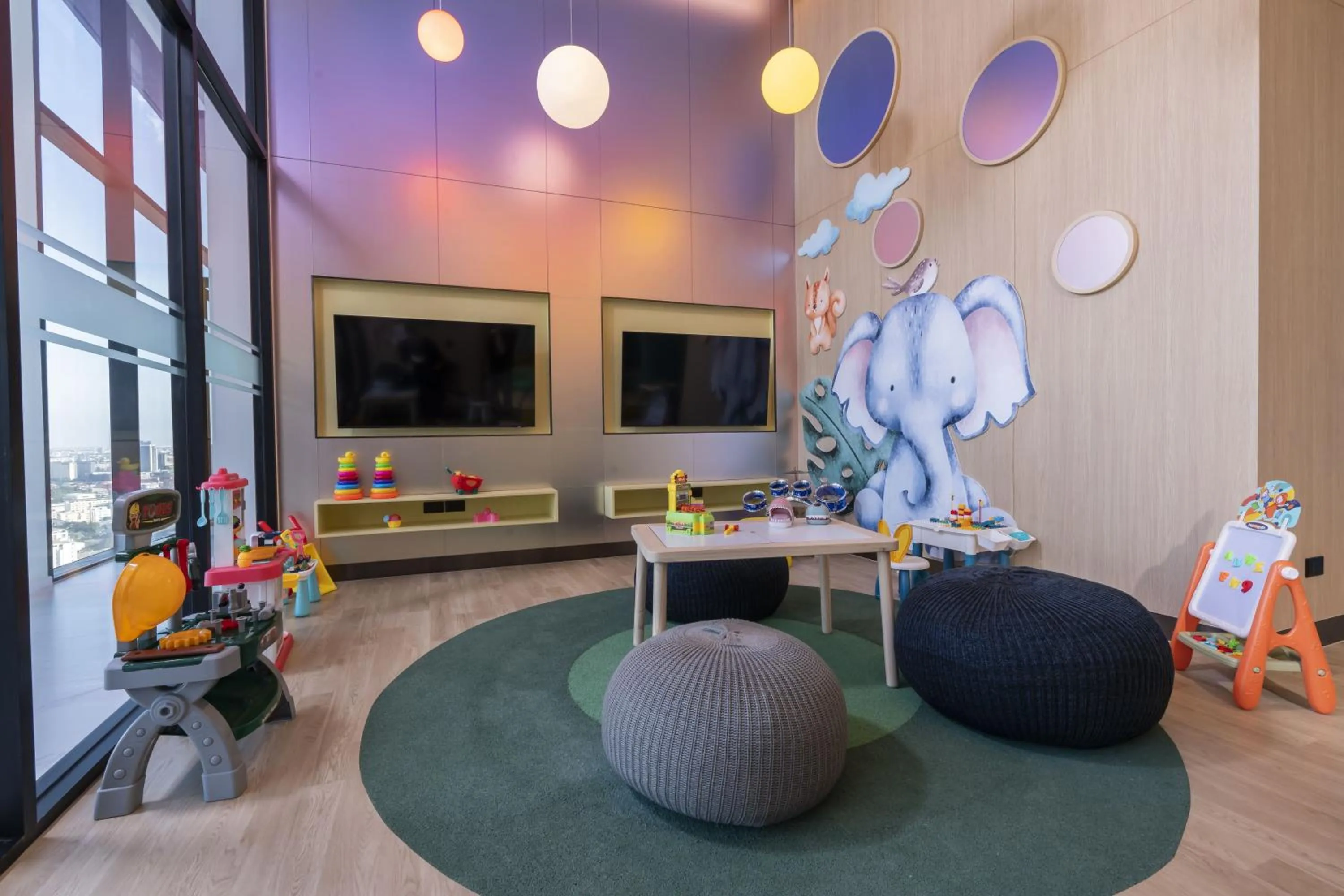 Kids's club in Cassia Rama 9 Bangkok, part of Banyan Group
