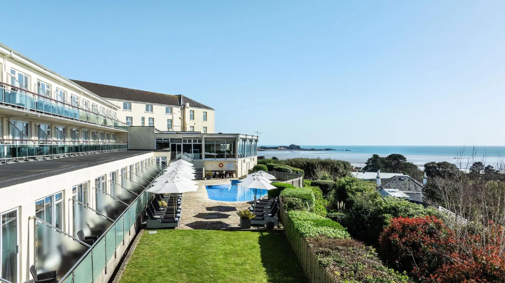 Property building in Hotel Cristina