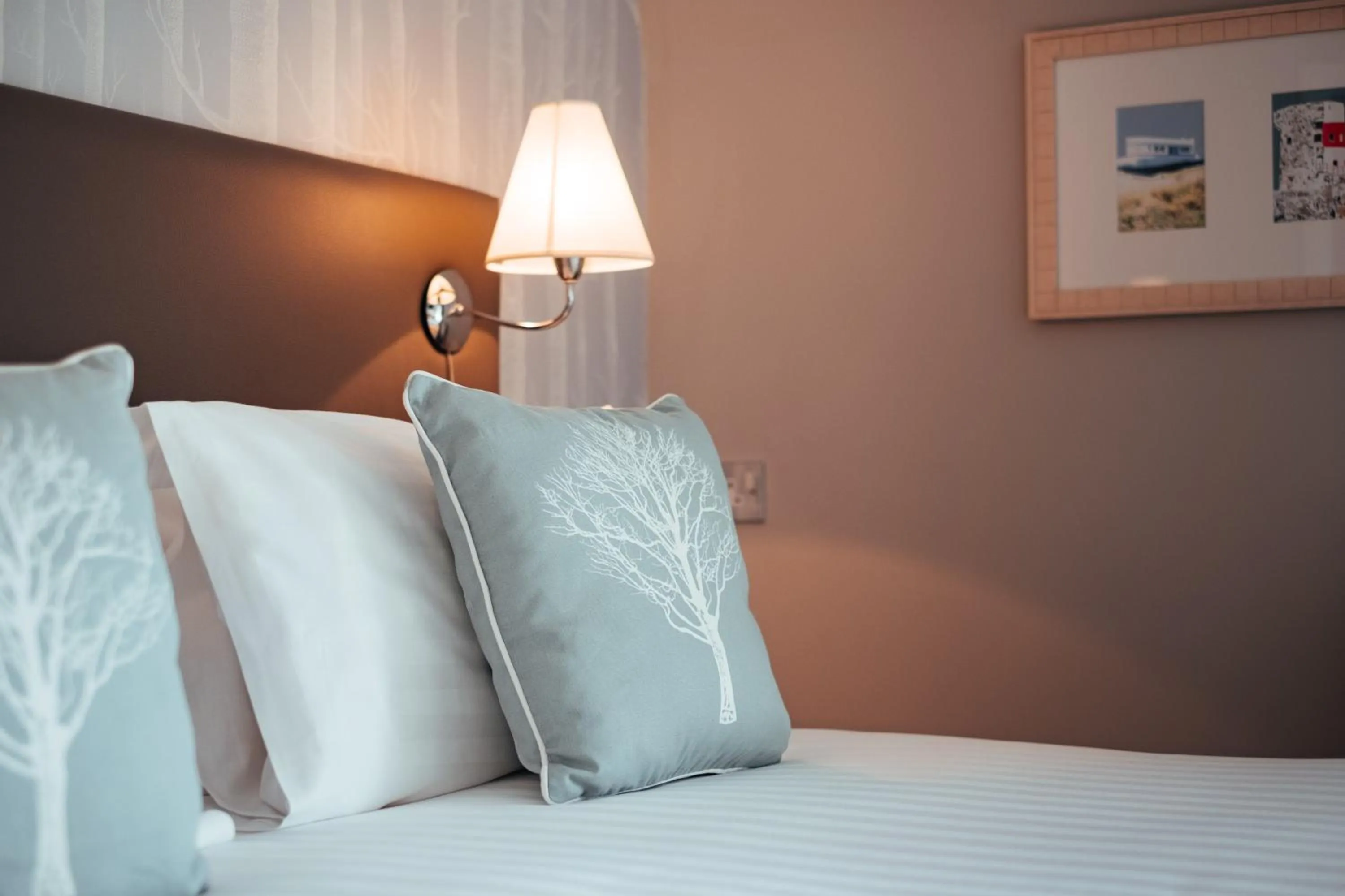 Bed in Hotel Cristina