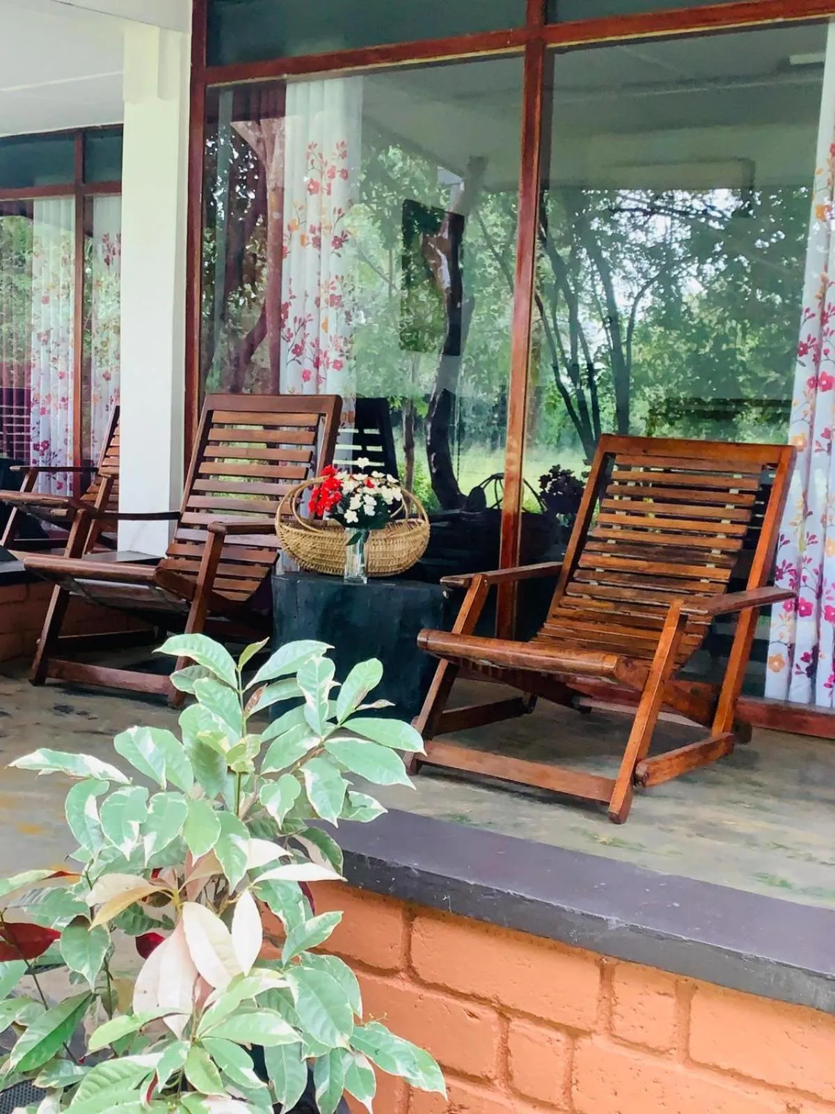 Seating area in Lake Front Cottage & Authentic Local Restaurant