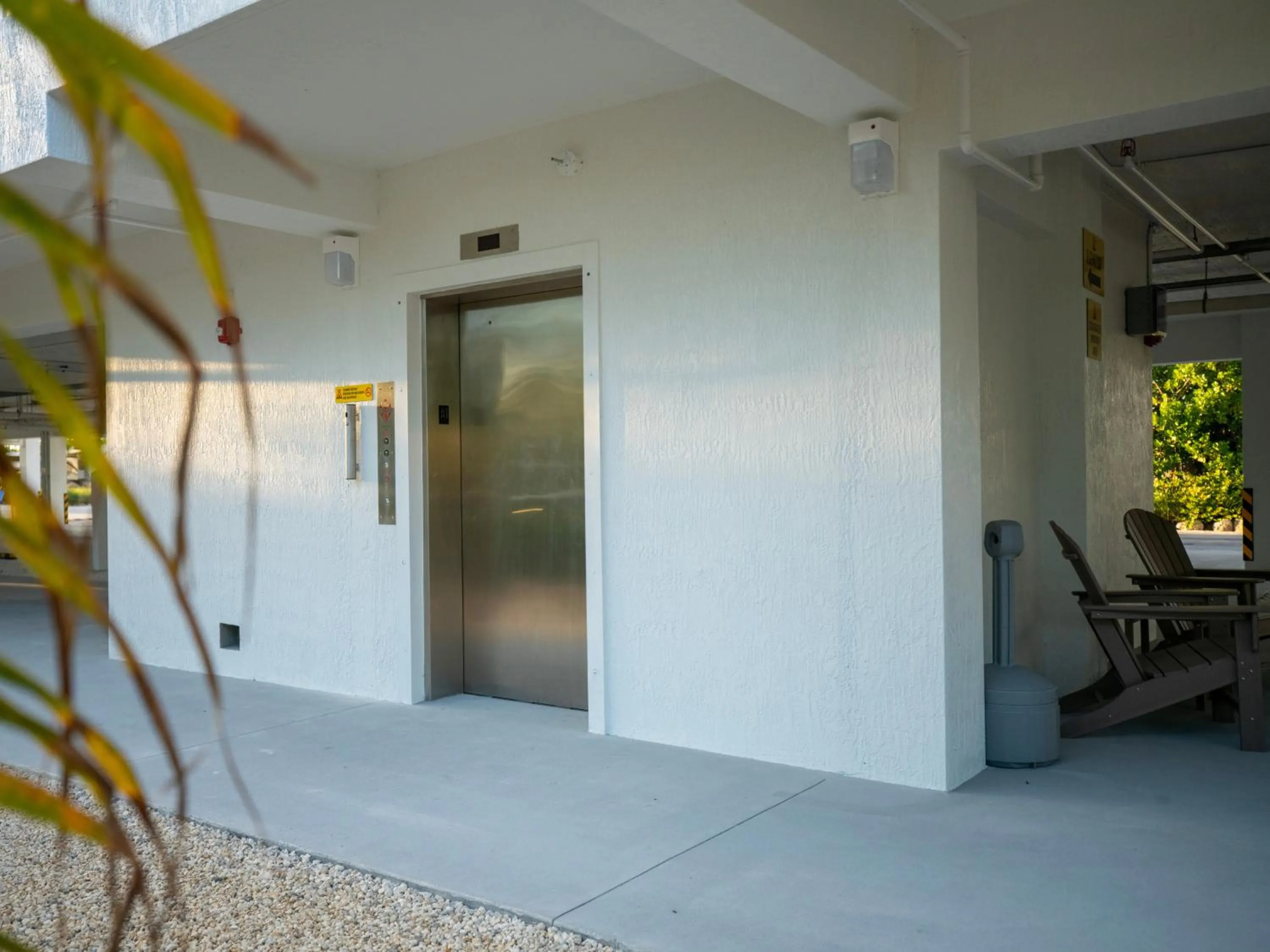 elevator in Sugarloaf Key Hotel at KOA Resort