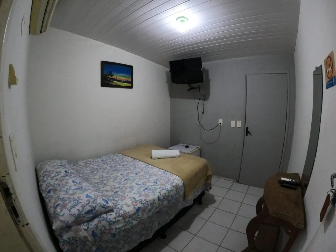 Bed in Pousada Villa DelleRose