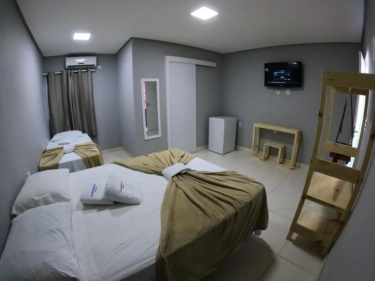 Bed in Pousada Villa DelleRose