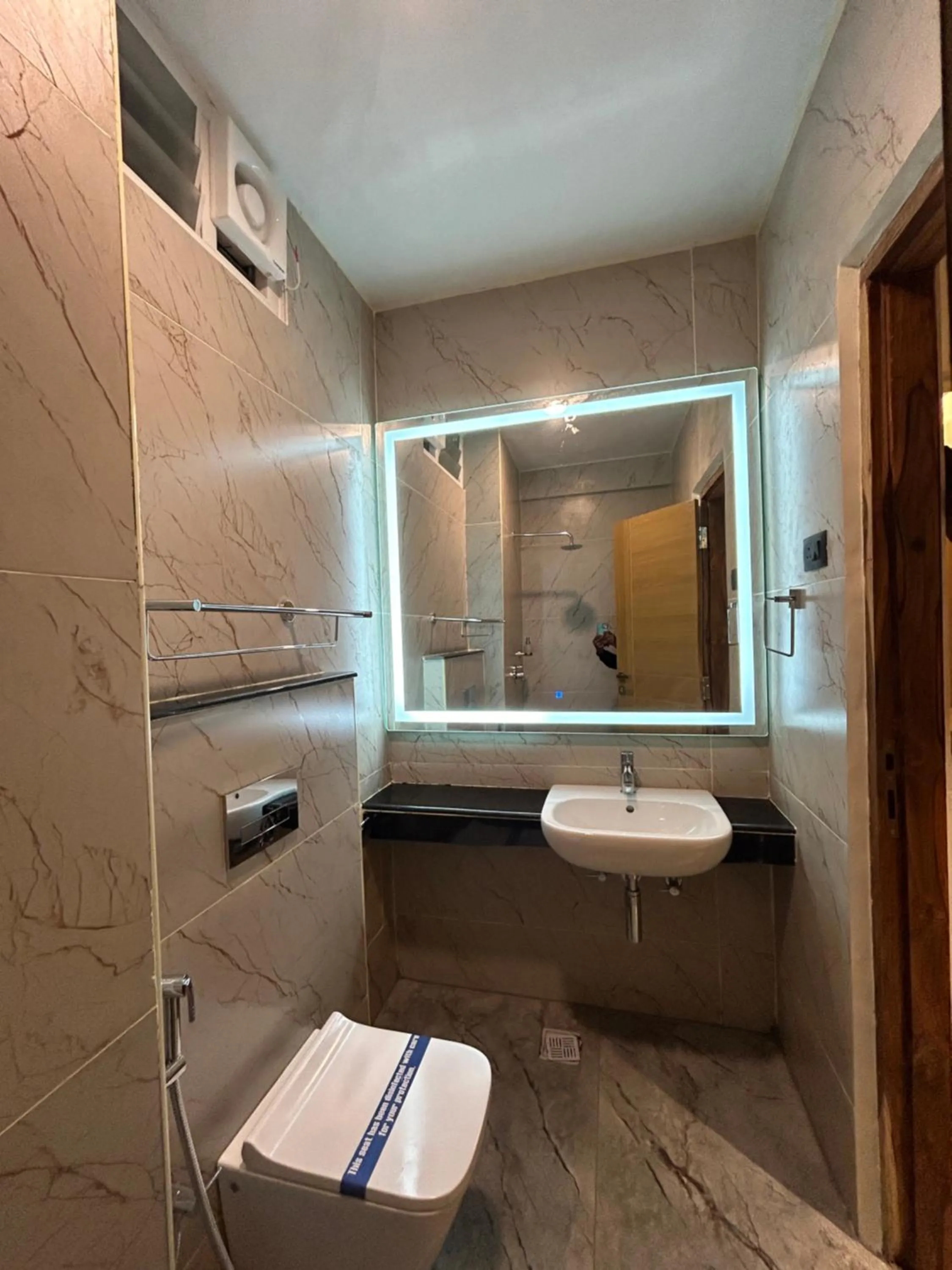 Bathroom in Hotel Oxina Cizel