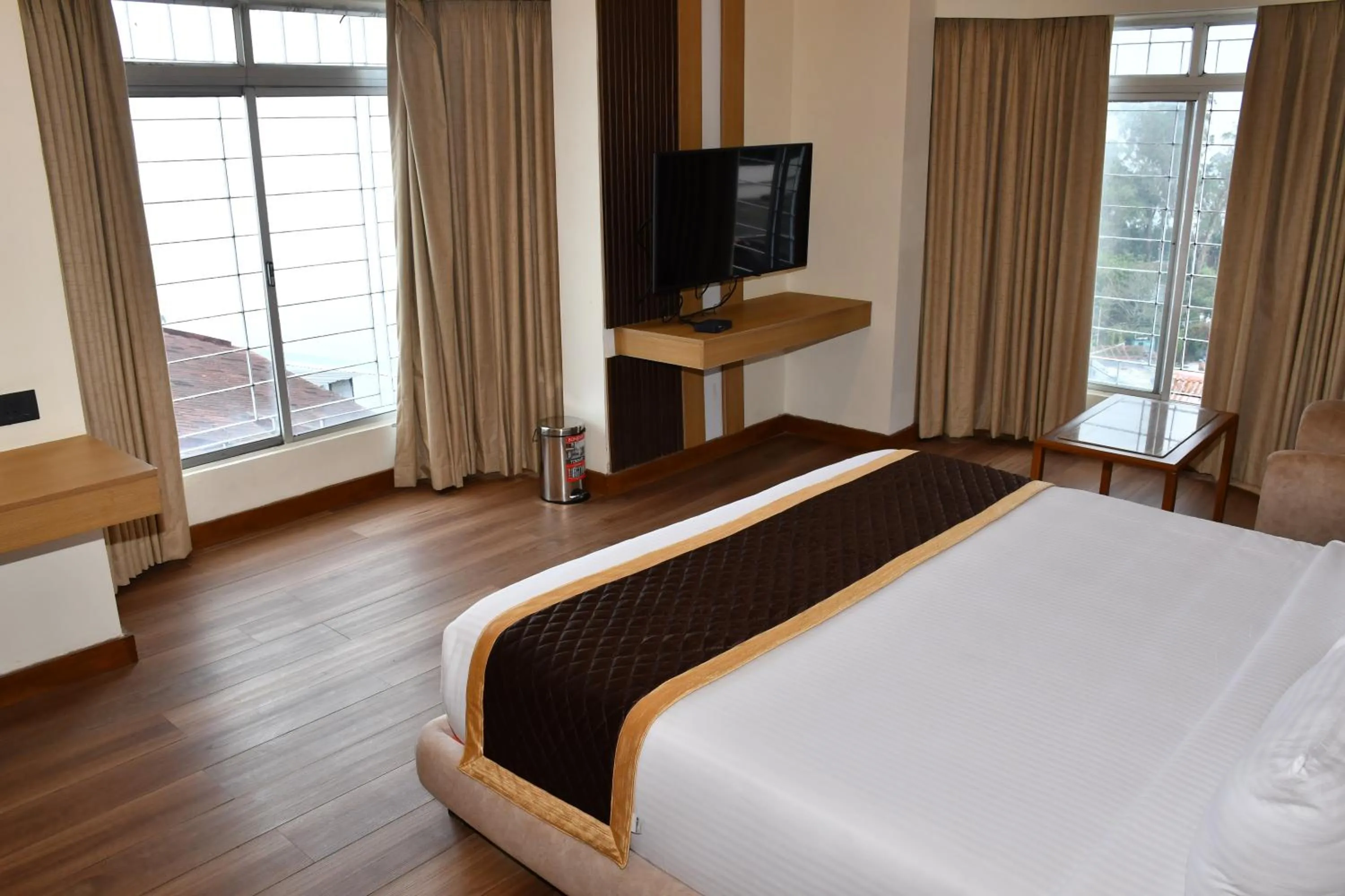 Bed in Hotel Oxina Cizel