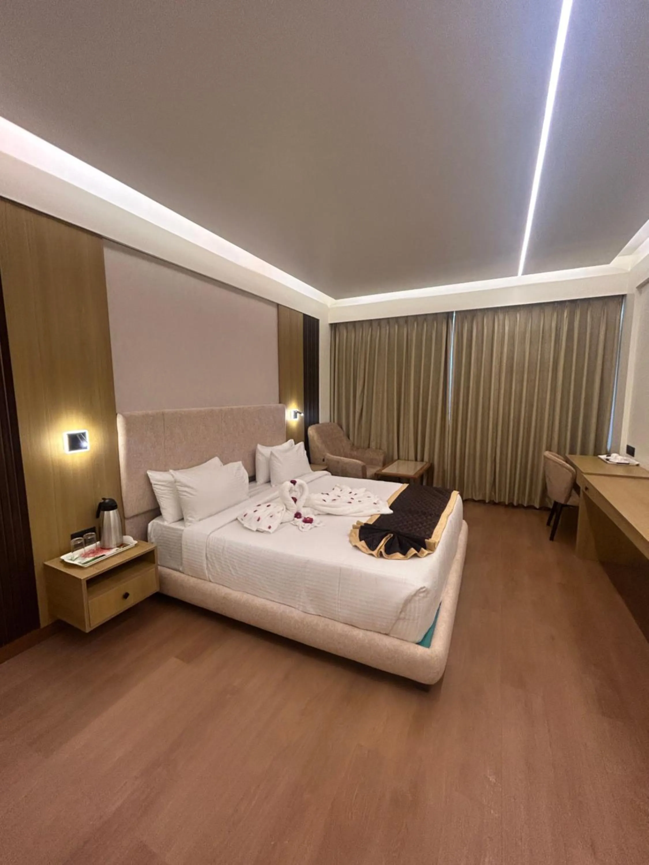 Bed in Hotel Oxina Cizel