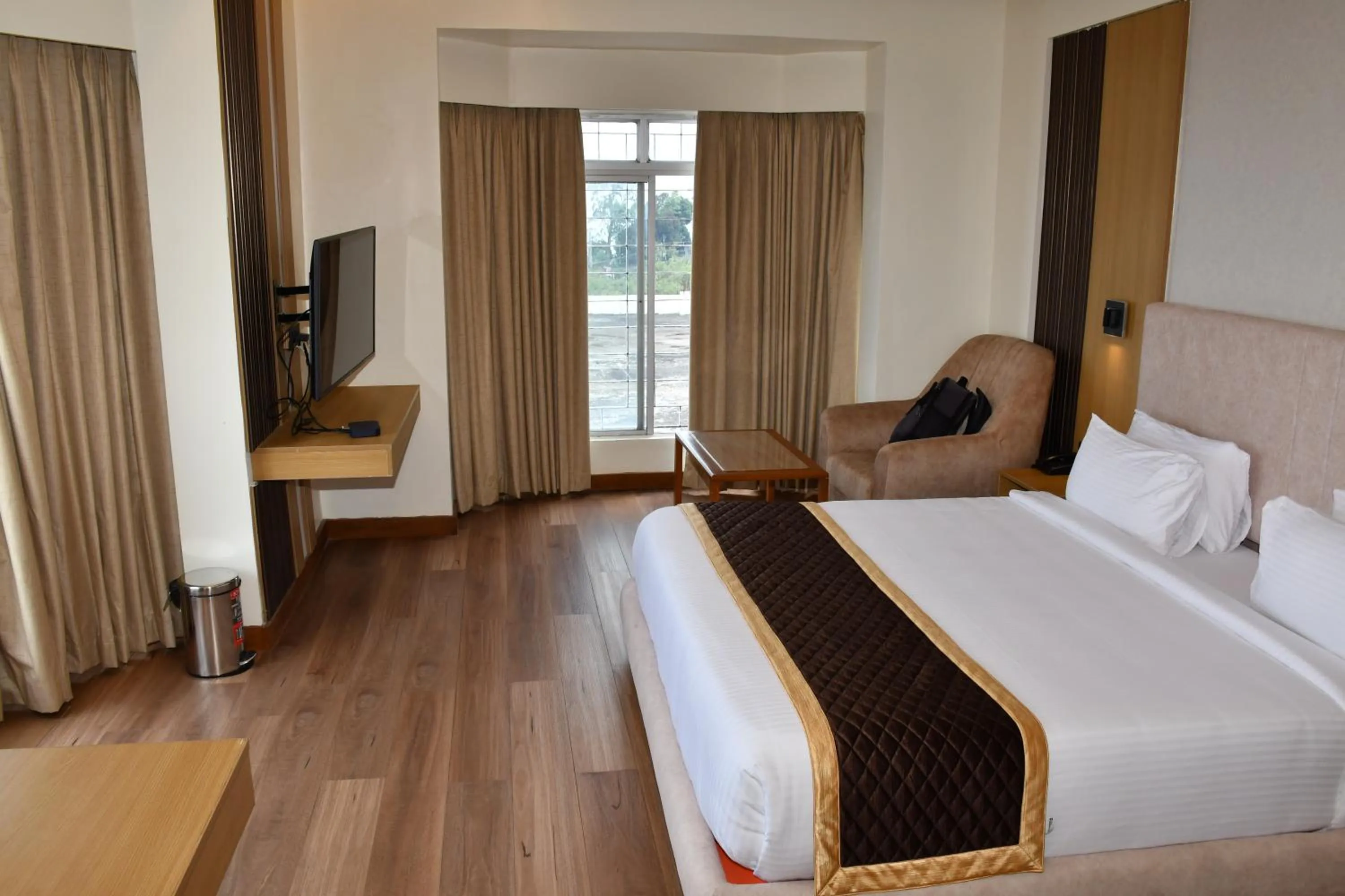 Bed in Hotel Oxina Cizel