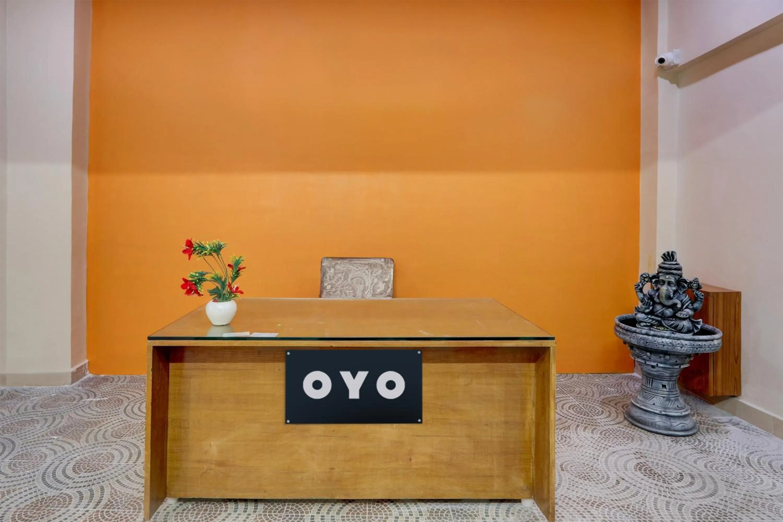 Lobby or reception in Hotel O Sai Manikanta Homes