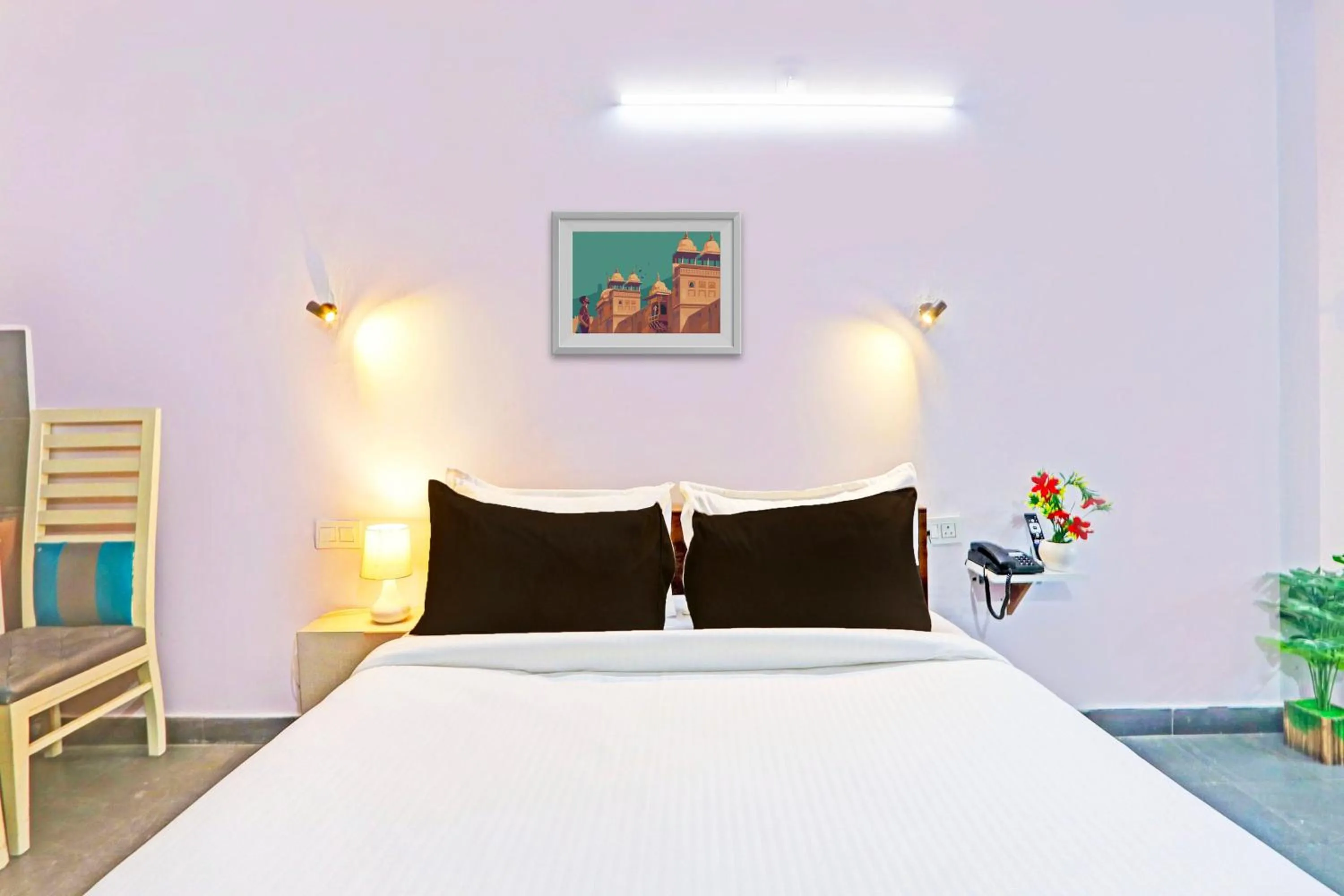 Bedroom, Bed in Collection O De Alphabet Hotel UMCC