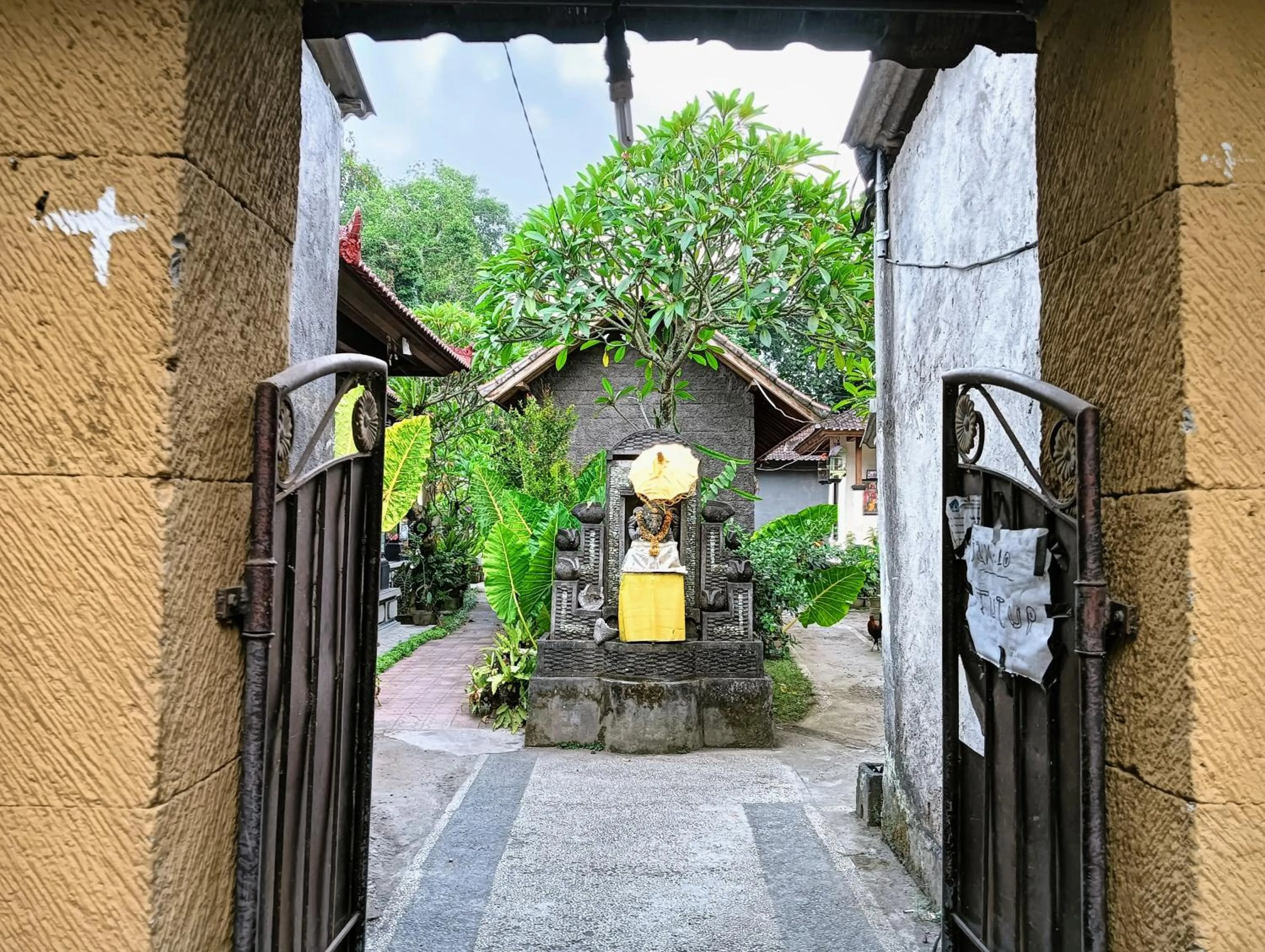 Facade/entrance in Ngesil Private Joglo & Pool