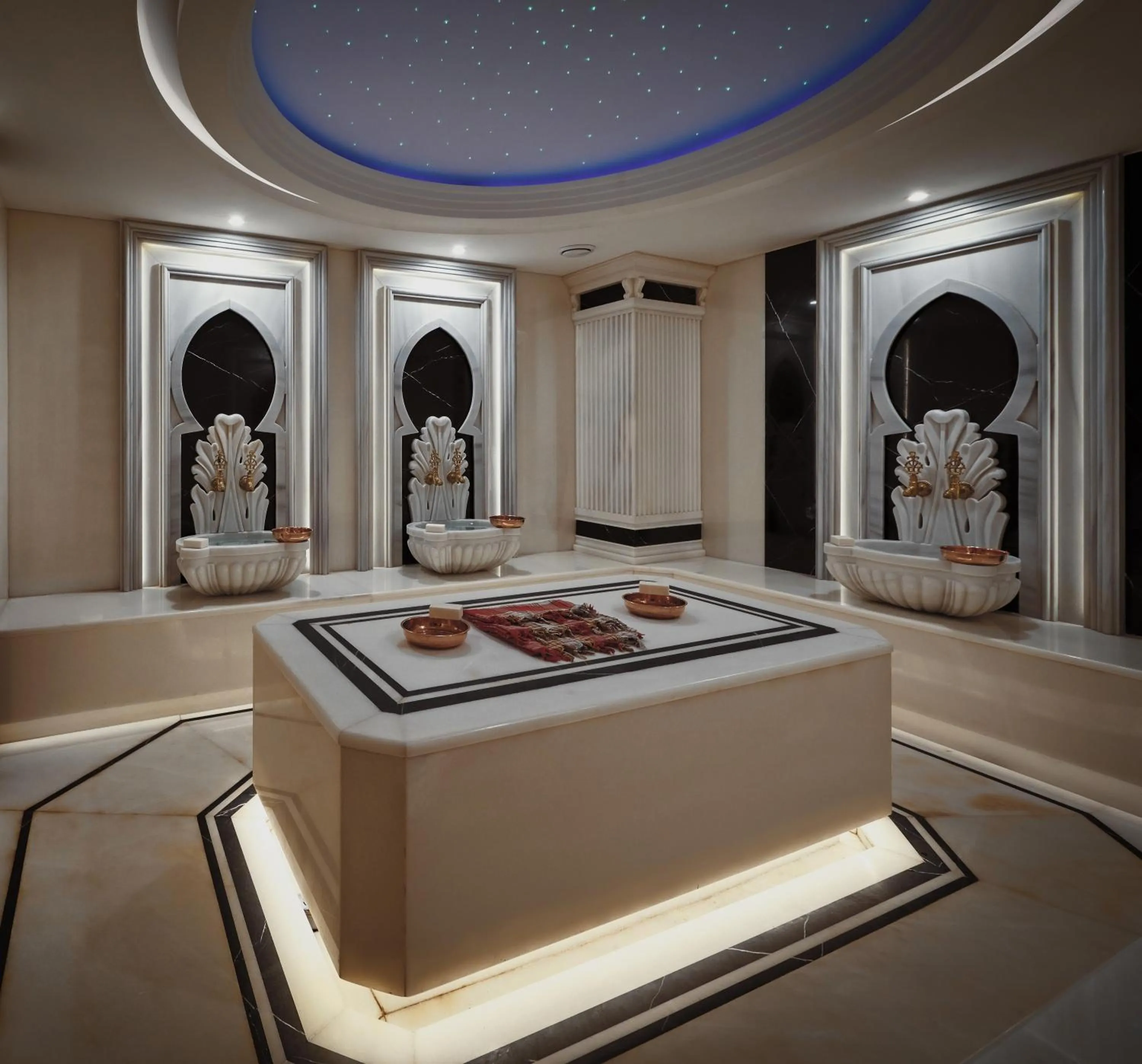 Steam room in The Hotels, Galata