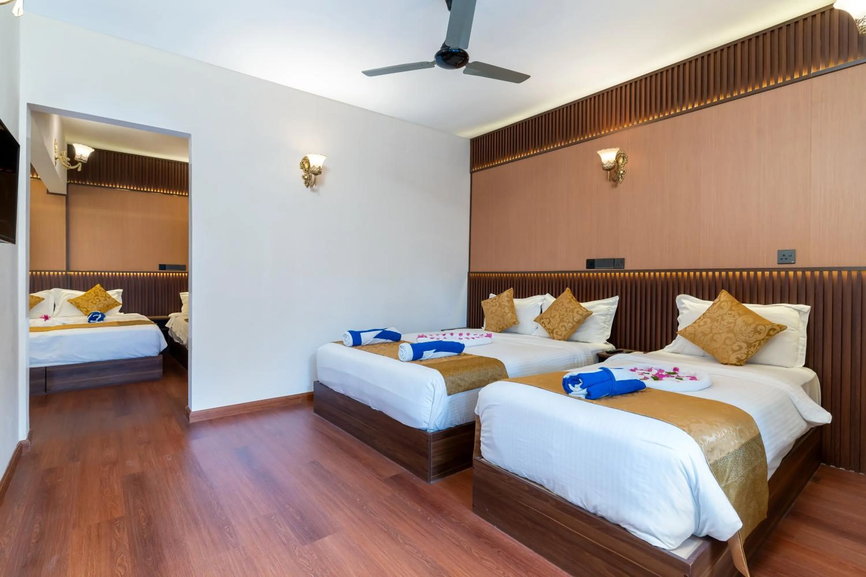 Bedroom, Bed in Ganduvaru Villa
