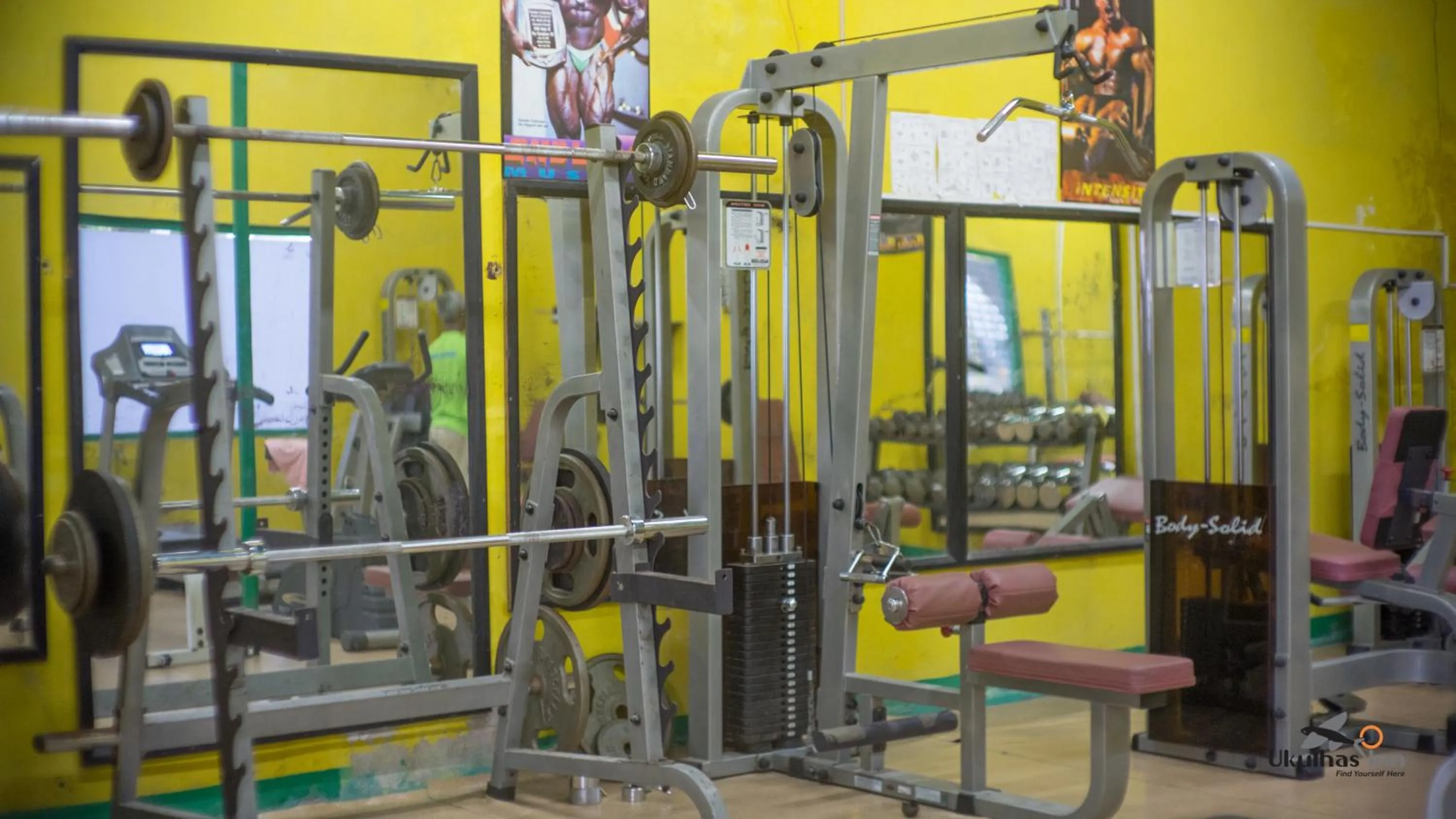 Fitness centre/facilities in Ganduvaru Villa