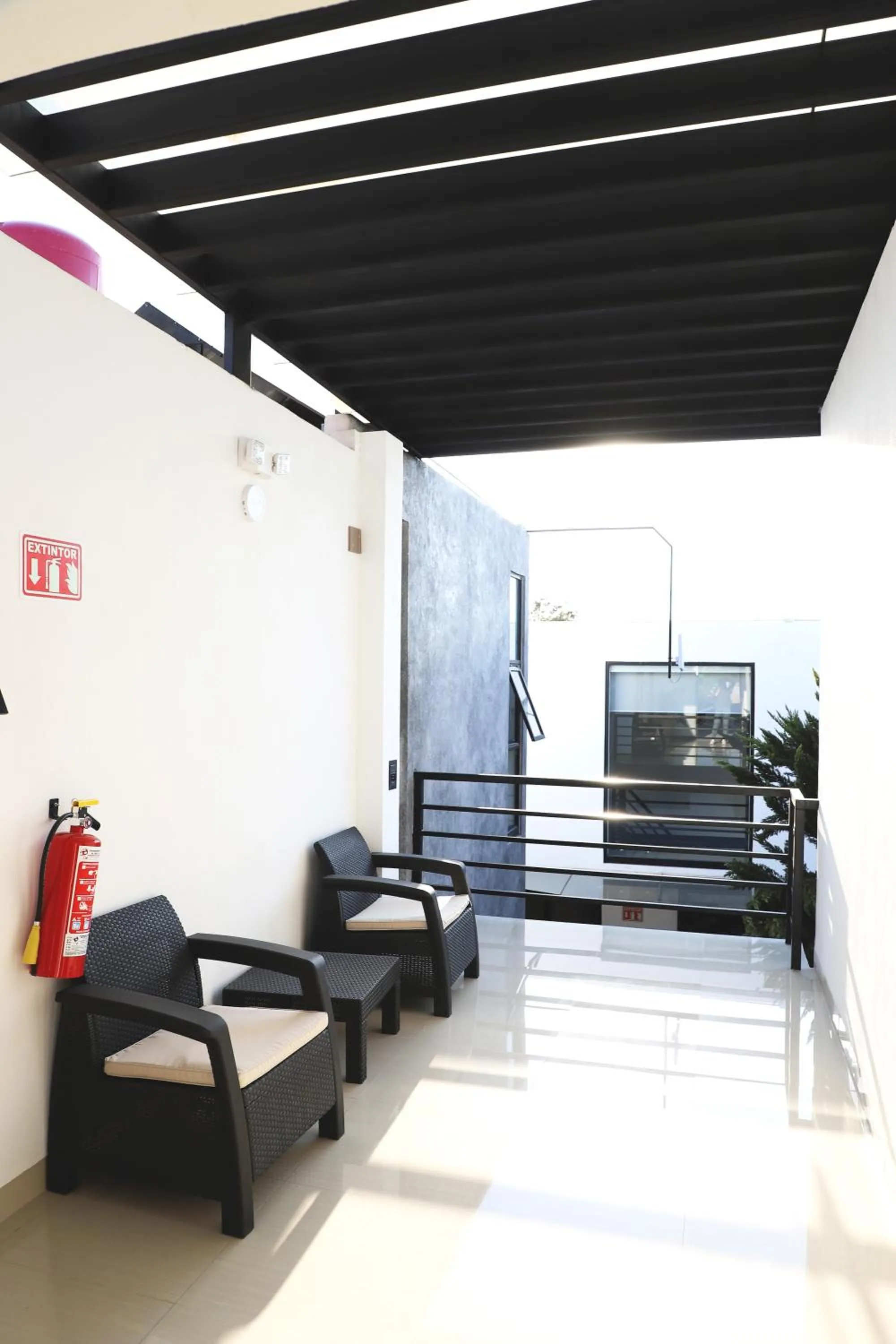 Balcony/Terrace in Hotel Tepeyac 402 León Calzada