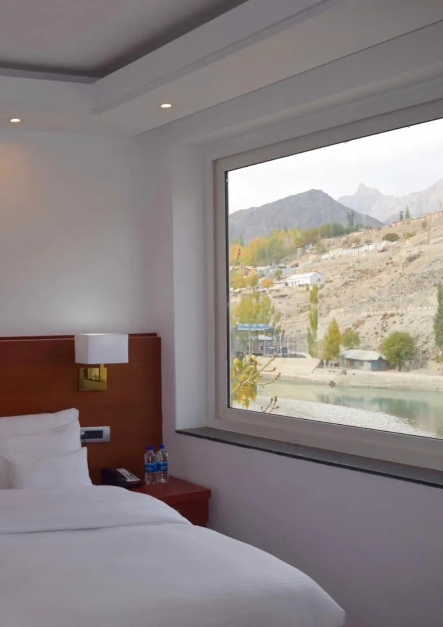 Bed in Hotel The Haven - Centrally Heated and Air Conditioned