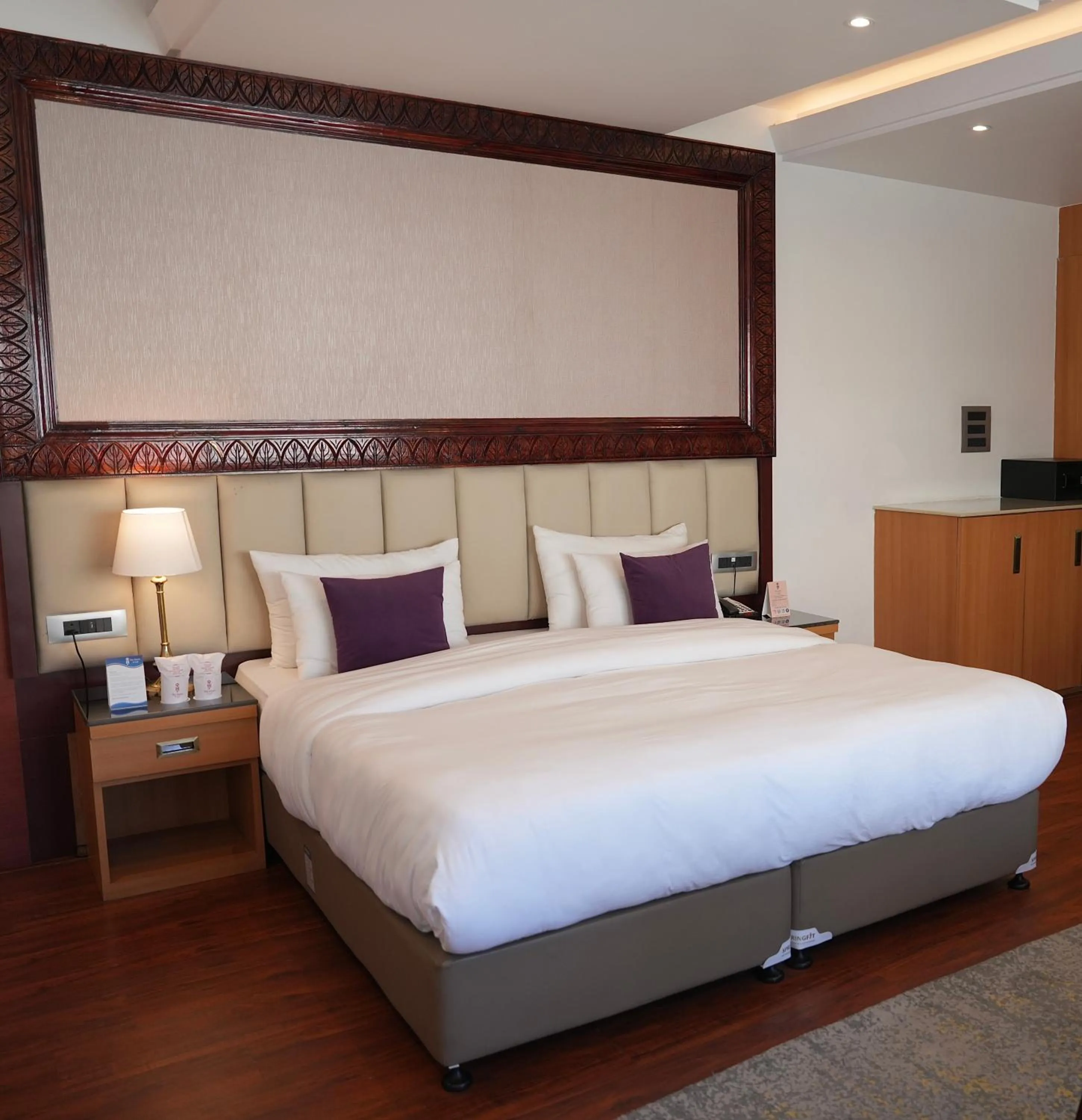 Bed in Hotel The Haven - Centrally Heated and Air Conditioned