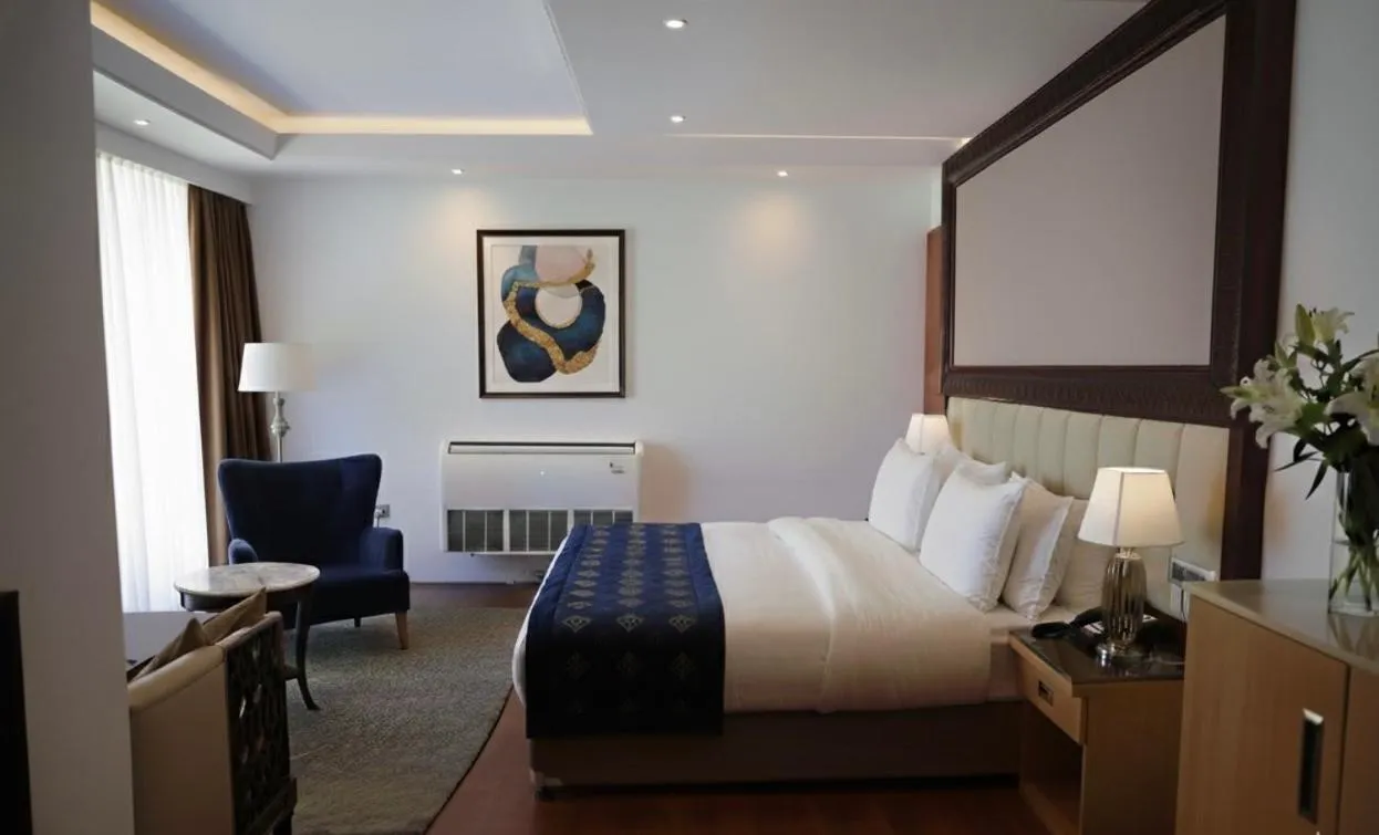 Bed in Hotel The Haven - Centrally Heated and Air Conditioned