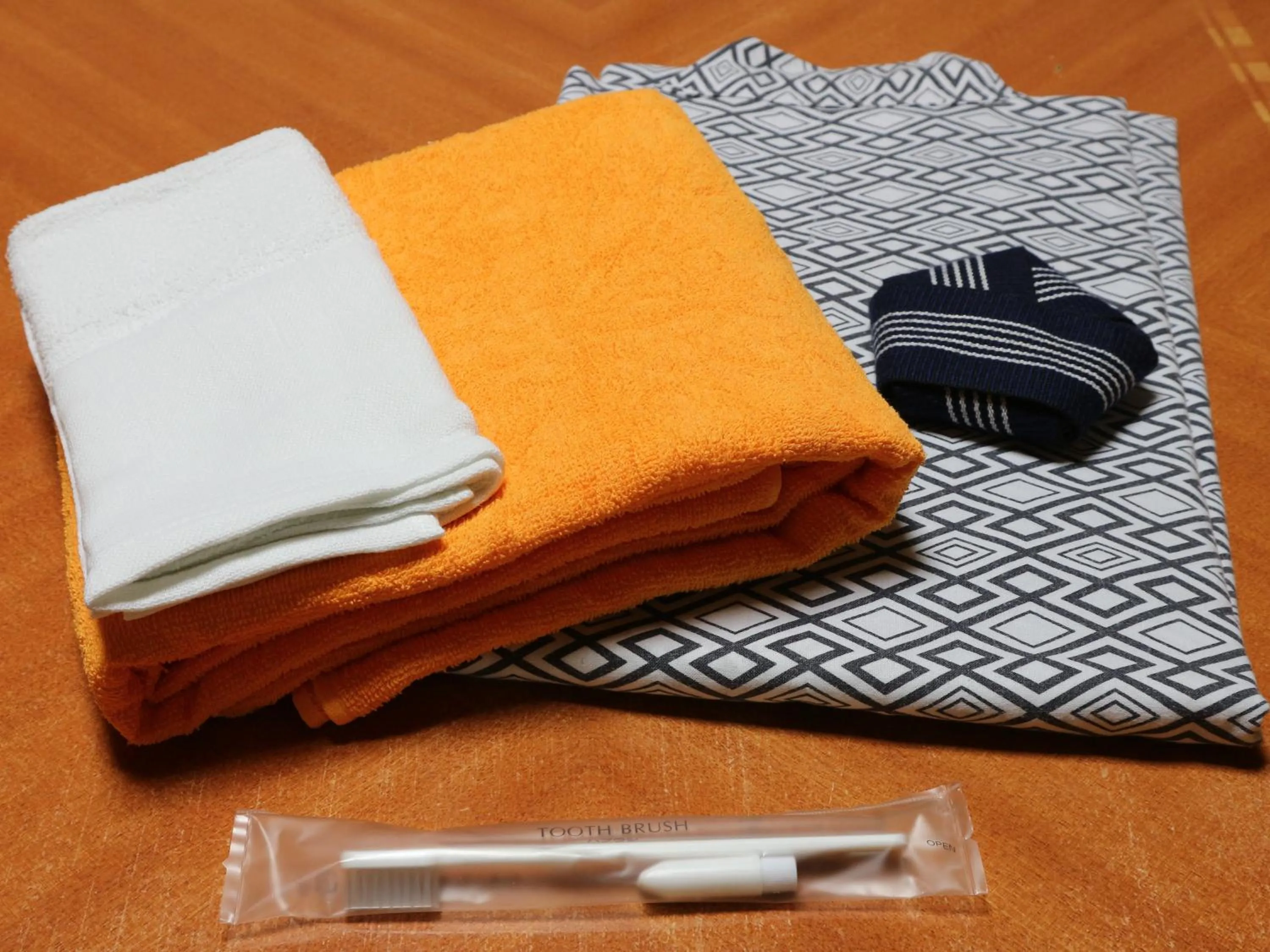 towels in Akakura onsen eho ryokan