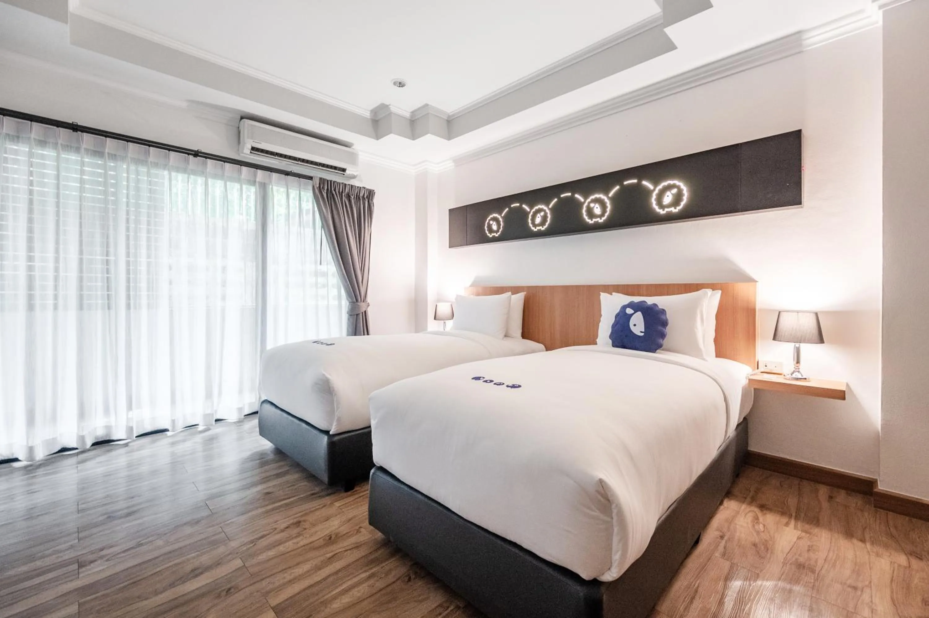 Bed in Kokotel Pattaya North Beach