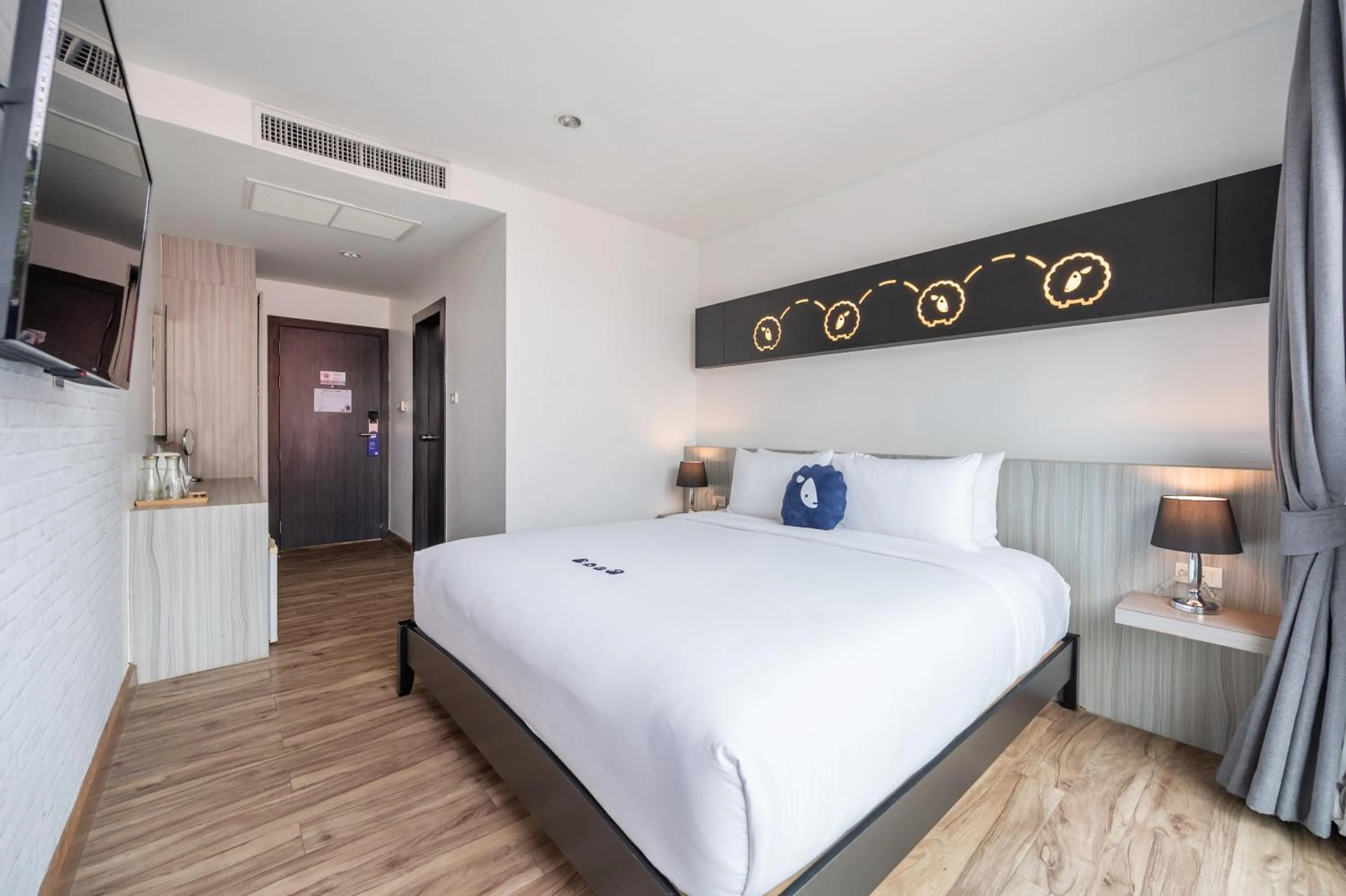 Bed in Kokotel Pattaya North Beach
