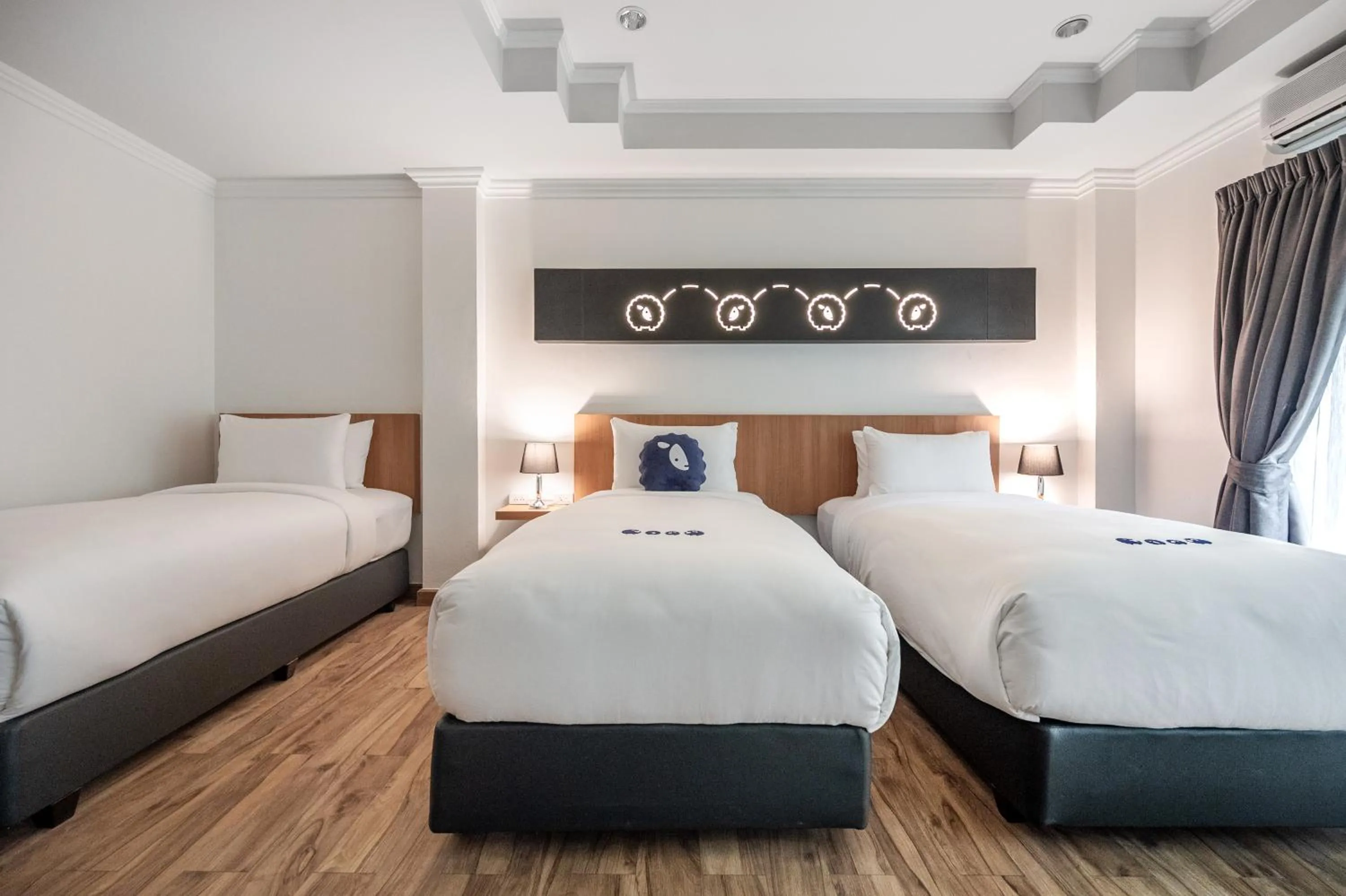 Bed in Kokotel Pattaya North Beach