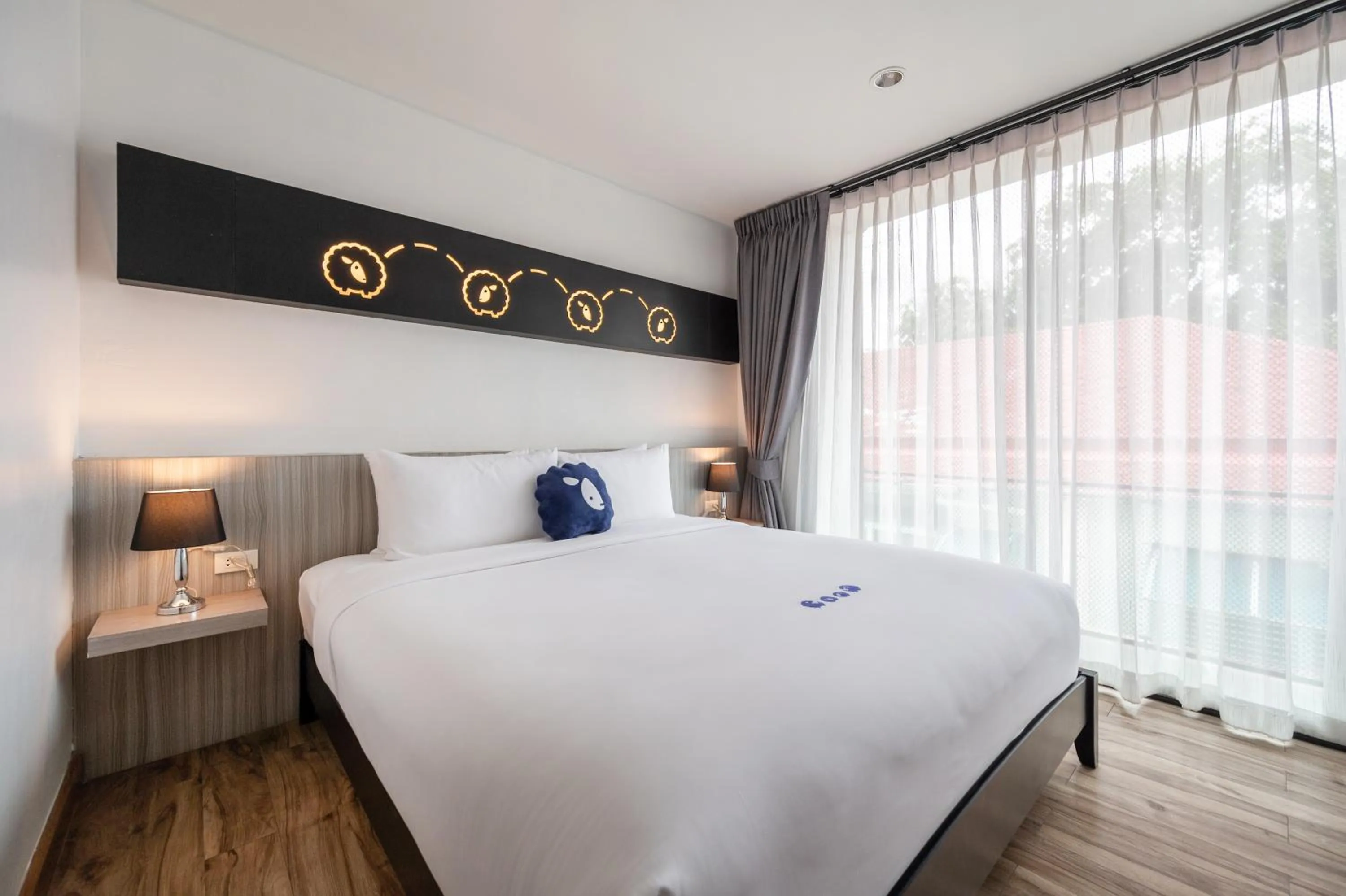 Bed in Kokotel Pattaya North Beach