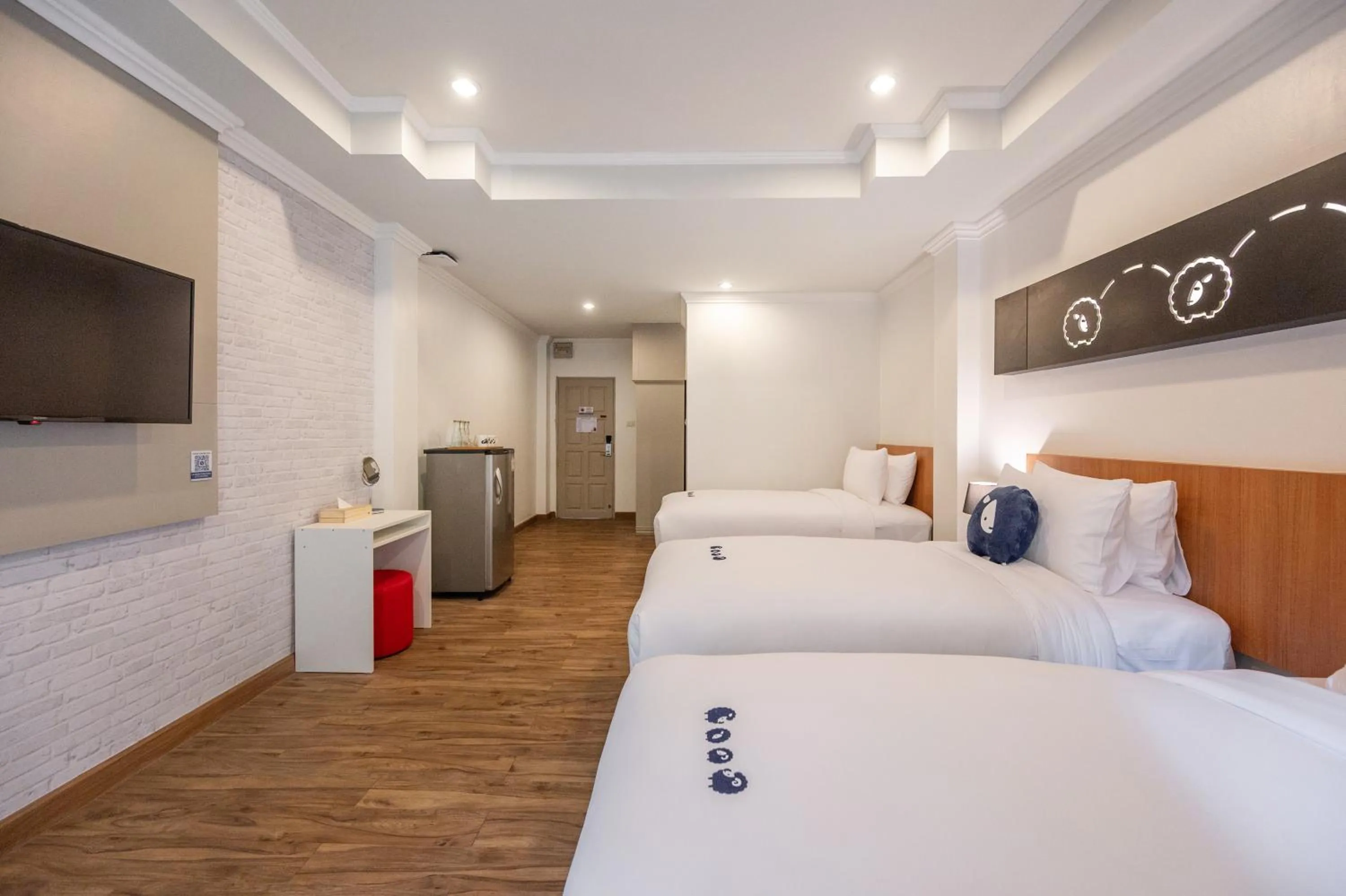 Bed in Kokotel Pattaya North Beach