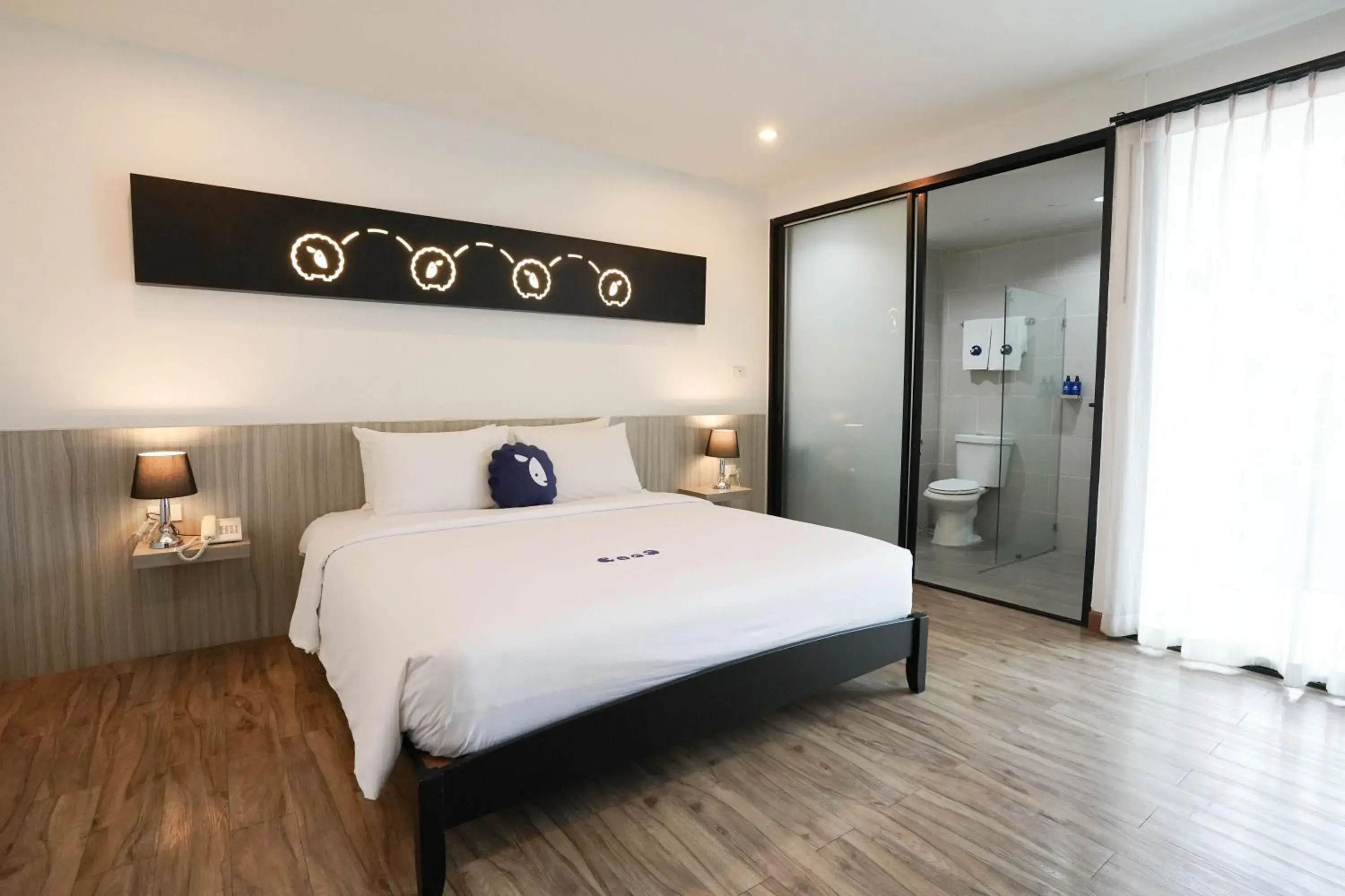Bedroom, Bed in Kokotel Pattaya North Beach Bedroom, Bed in Kokotel Pattaya North Beach