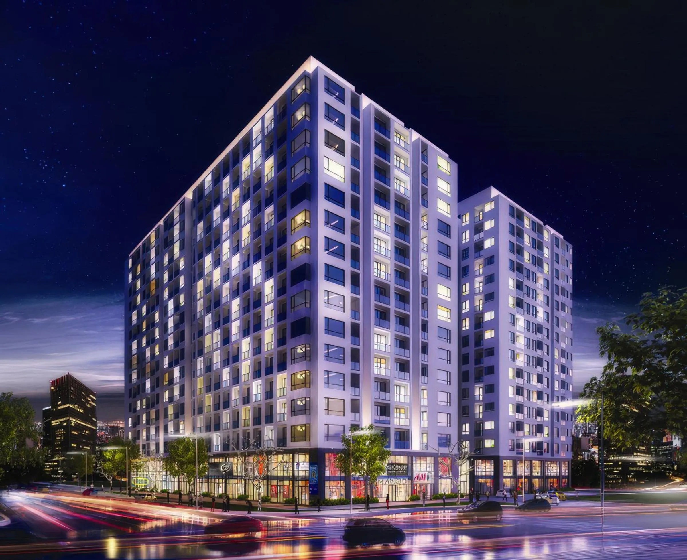 Property building in RAINBOW Sky Center TSN Airport