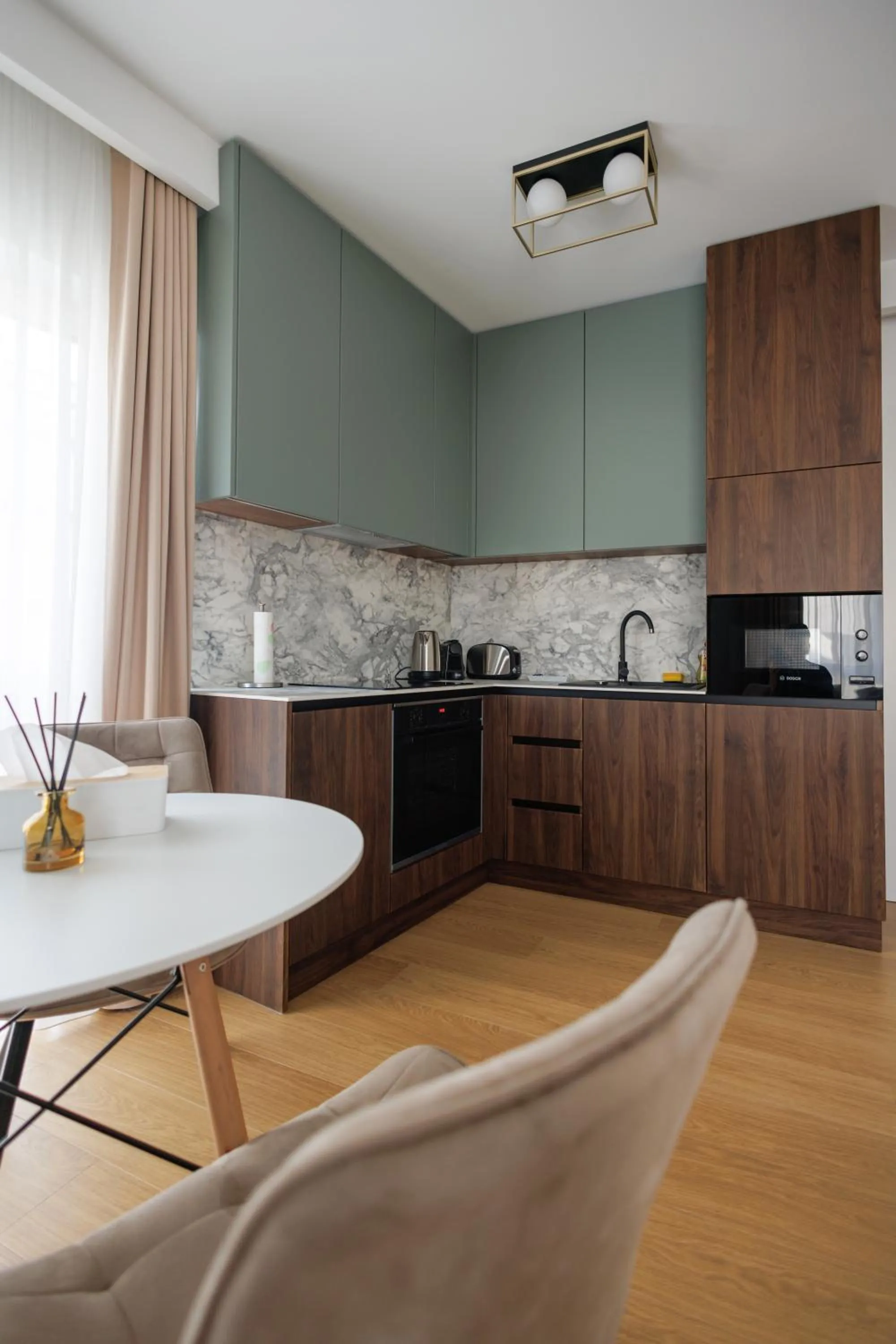 Coffee/tea facilities in Moldovei 2 Apartments by Central Park