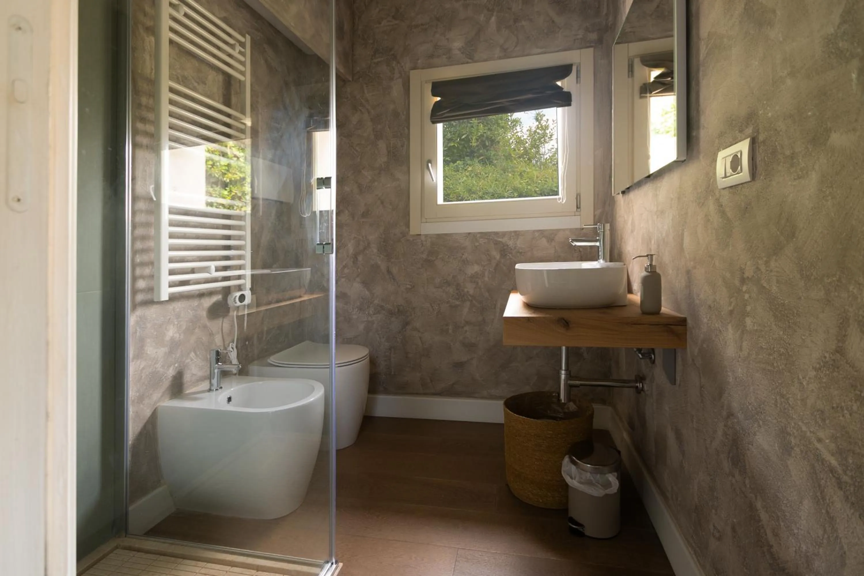 Shower in Luce Boutique Hotel