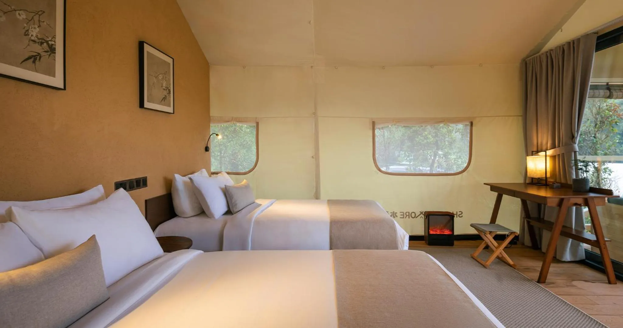 Bed in Zen By Stellar Cameron