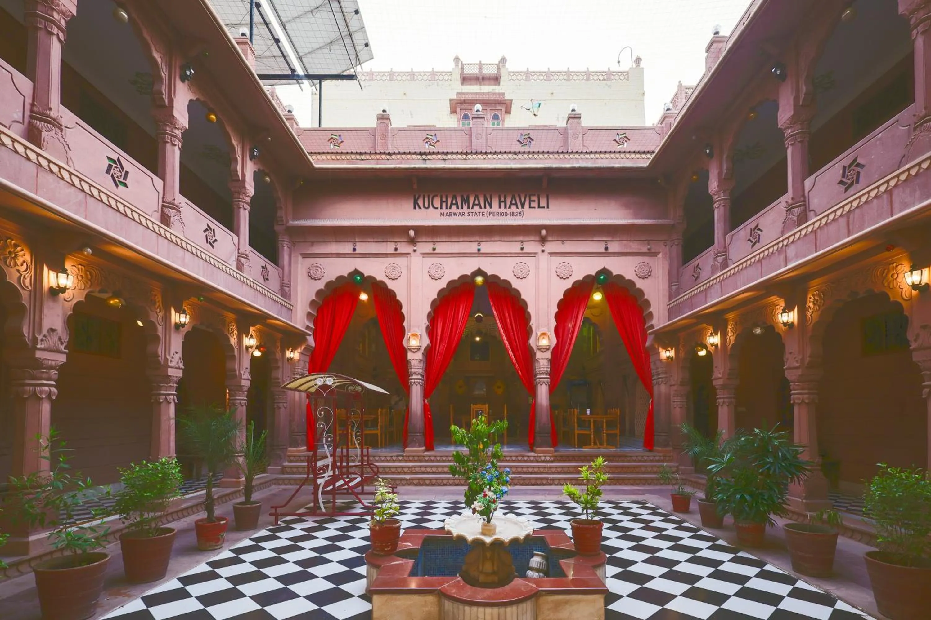 Property building in Heritage Kuchaman Haveli