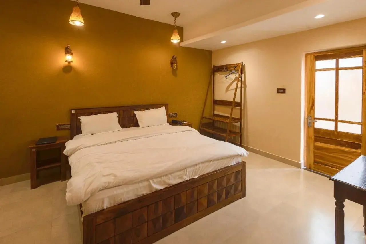 Photo of the whole room, Bed in Heritage Kuchaman Haveli Photo of the whole room, Bed in Heritage Kuchaman Haveli