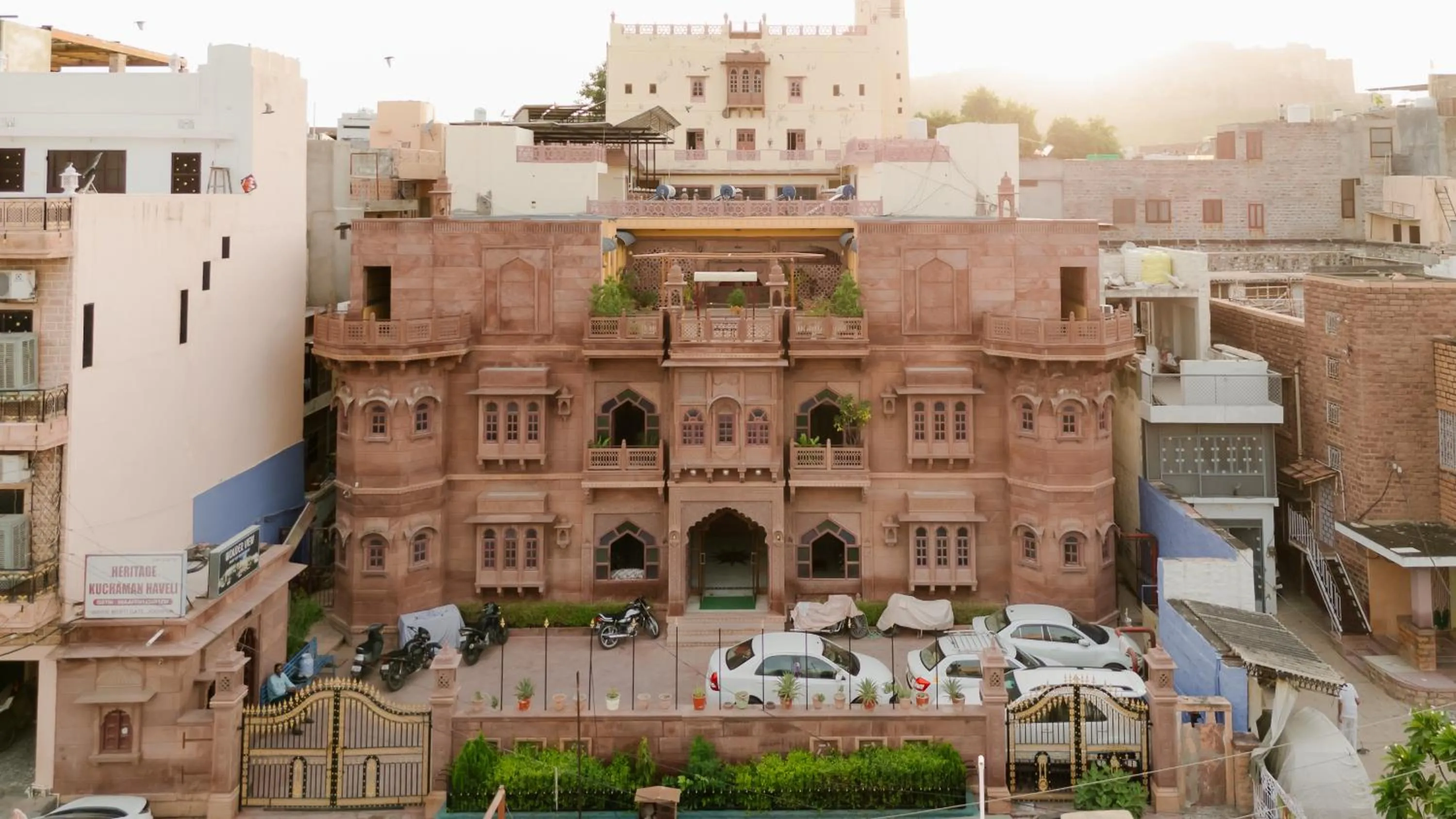 Property building in Heritage Kuchaman Haveli