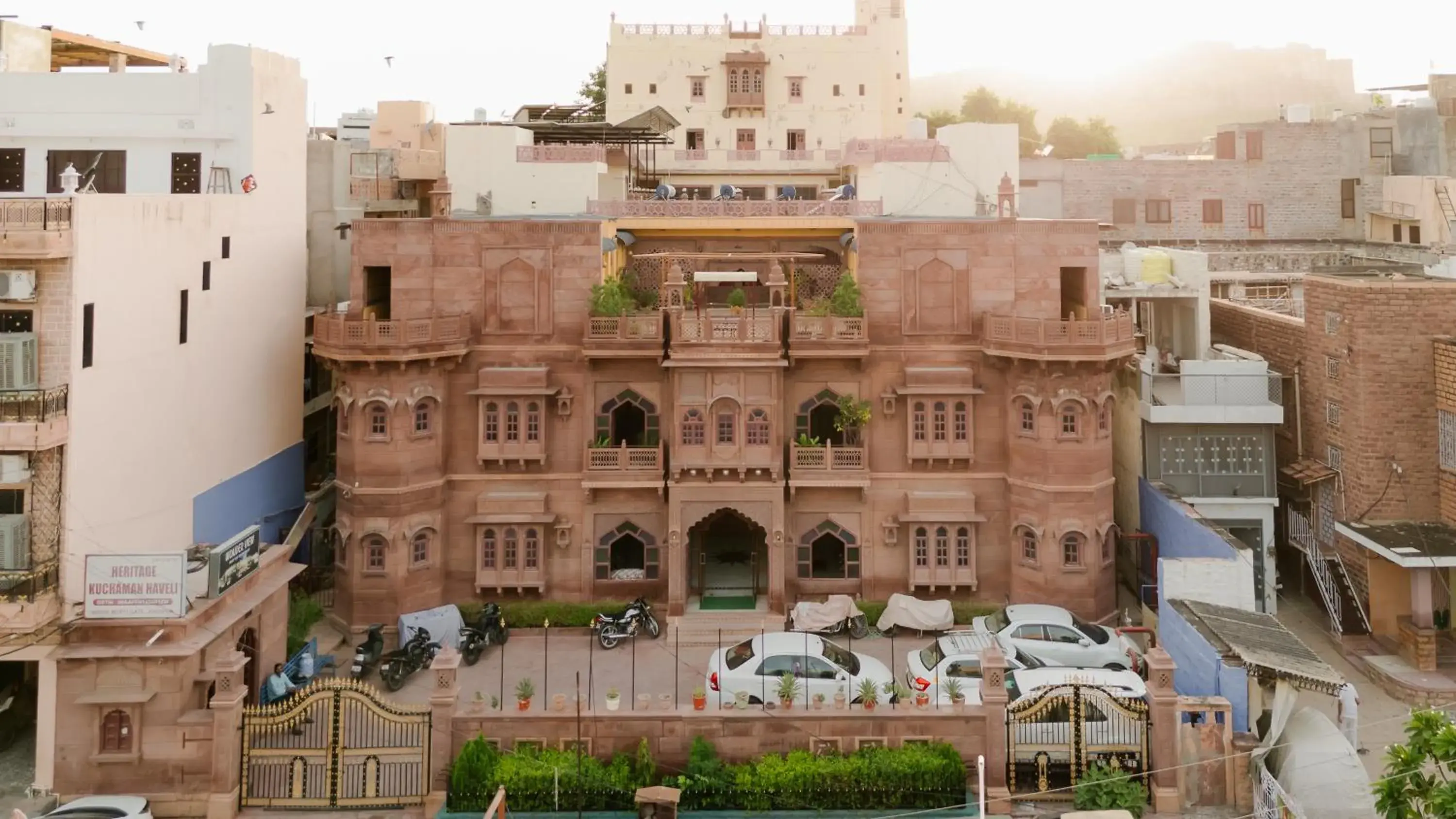 Property building in Heritage Kuchaman Haveli Property building in Heritage Kuchaman Haveli
