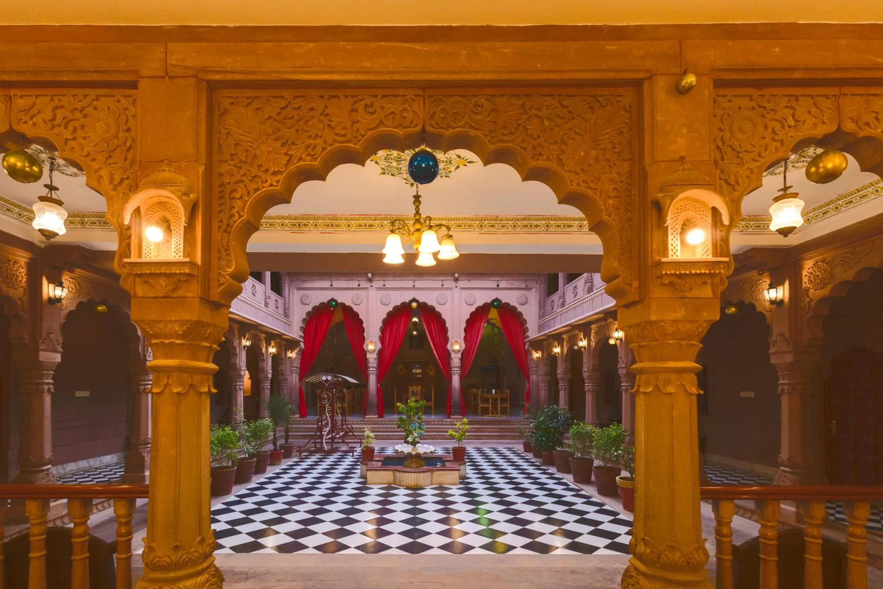 Property building in Heritage Kuchaman Haveli