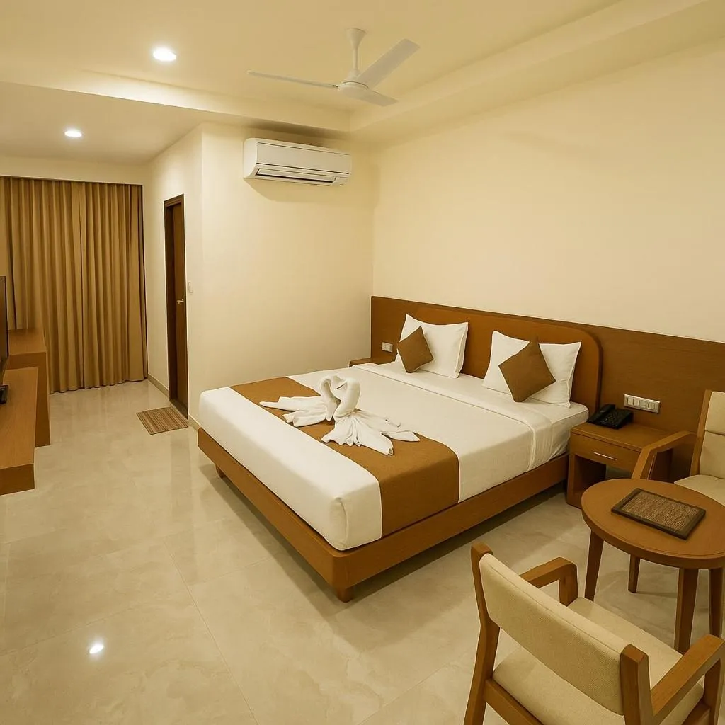 Bedroom, Bed in StayGuru The Canyon Inn