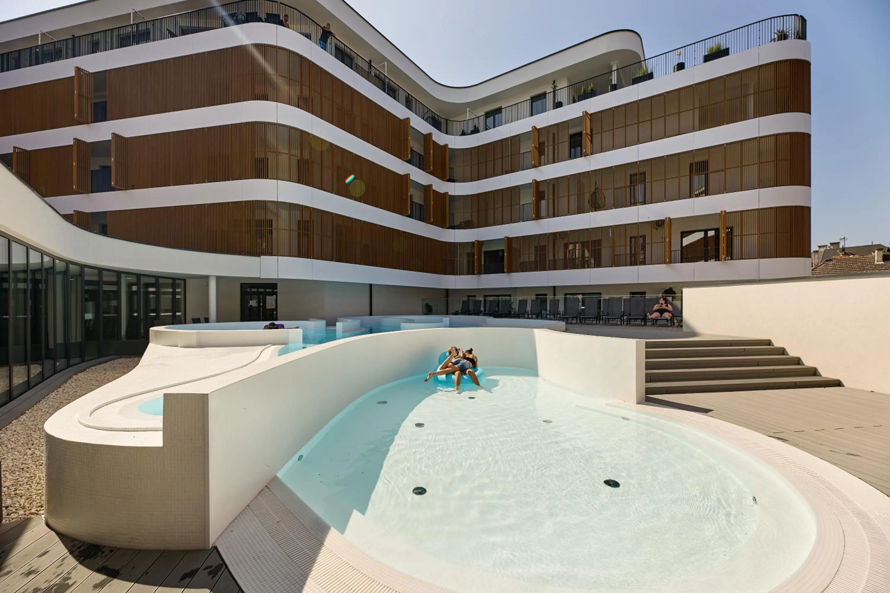 Property building in Resort Baltic Waves Apartments - Pool & Spa