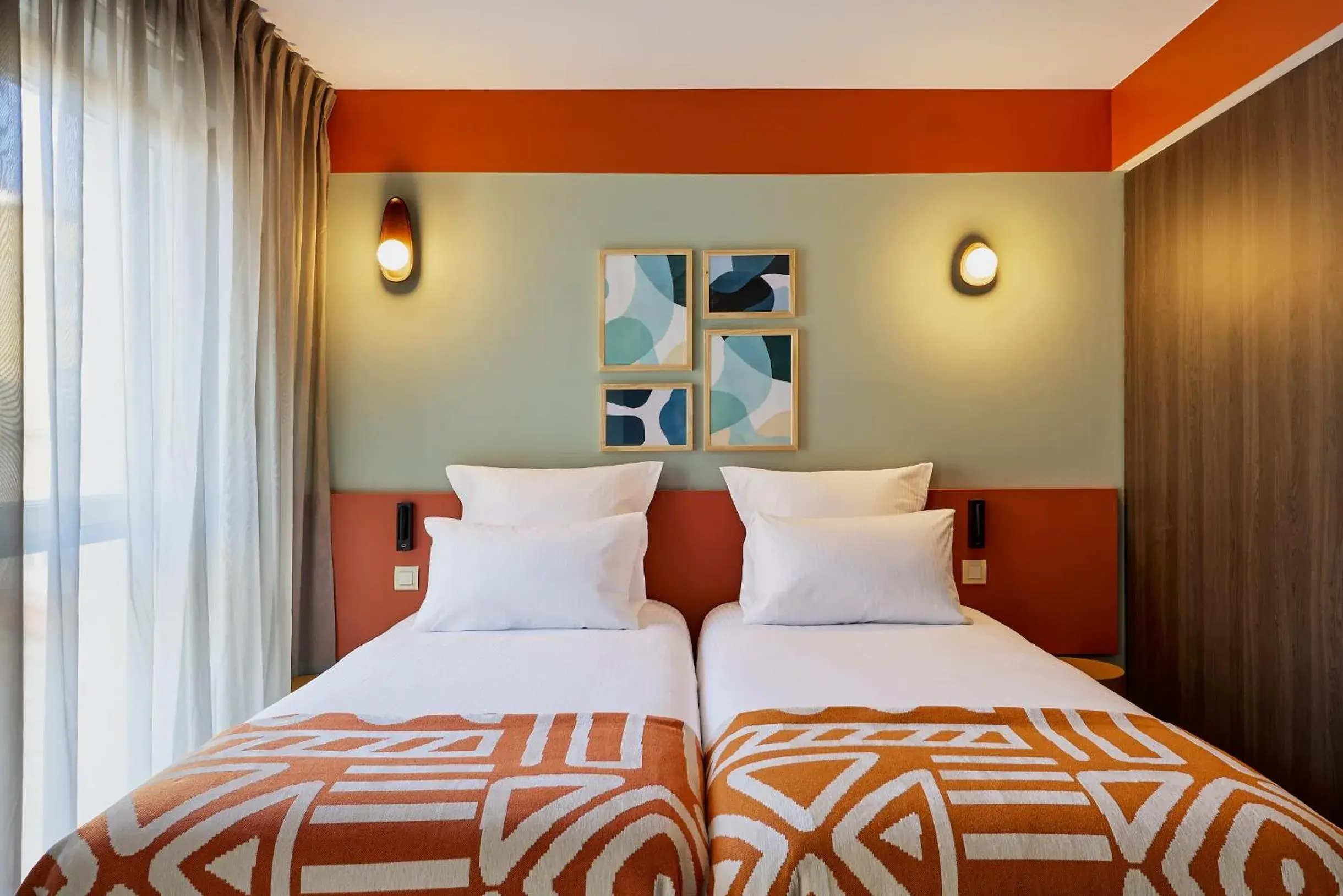 Standard Twin Room in Hôtel Ligo by HappyCulture Standard Twin Room in Hôtel Ligo by HappyCulture