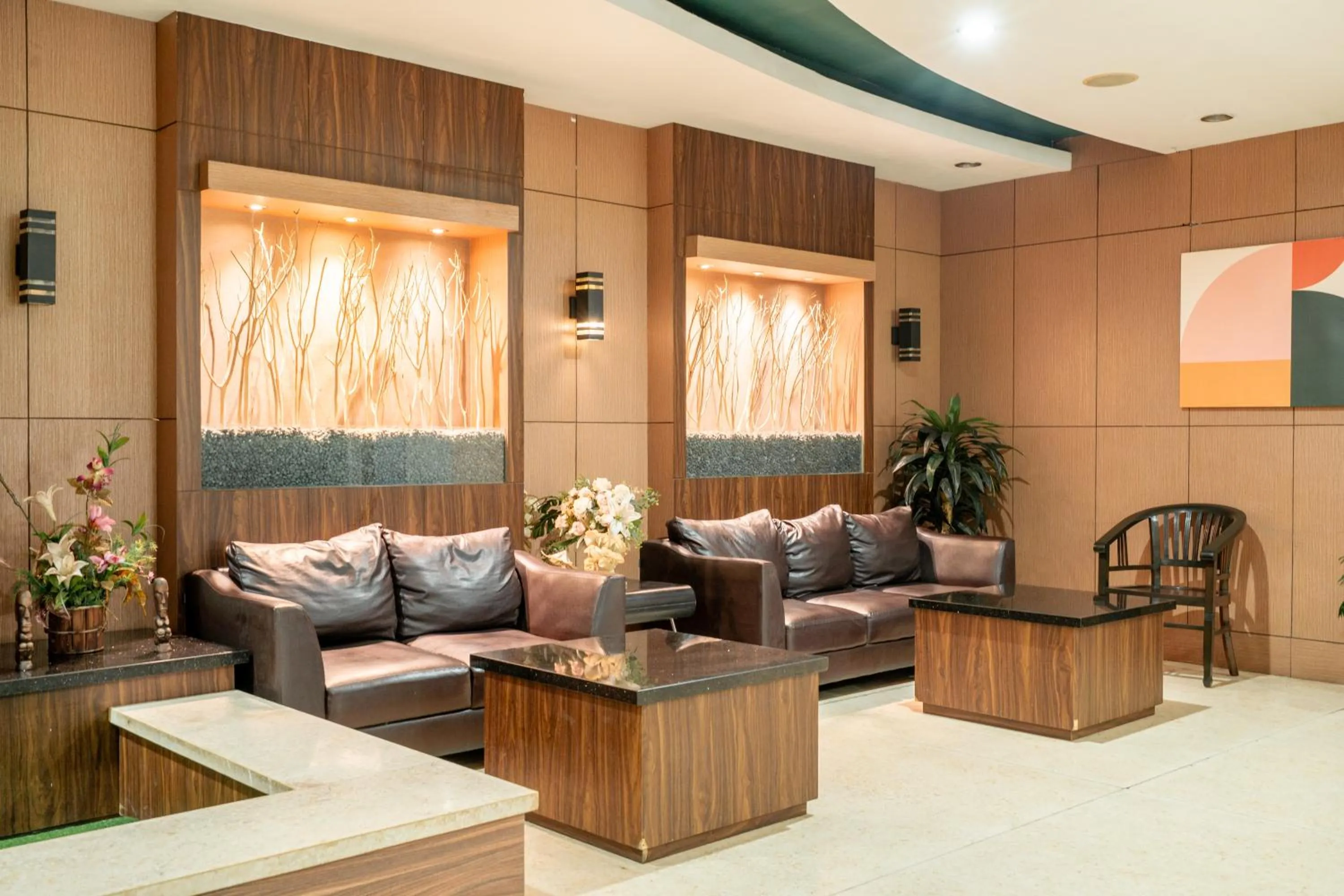 Lobby or reception in Rehat at Dago Sky Hotel
