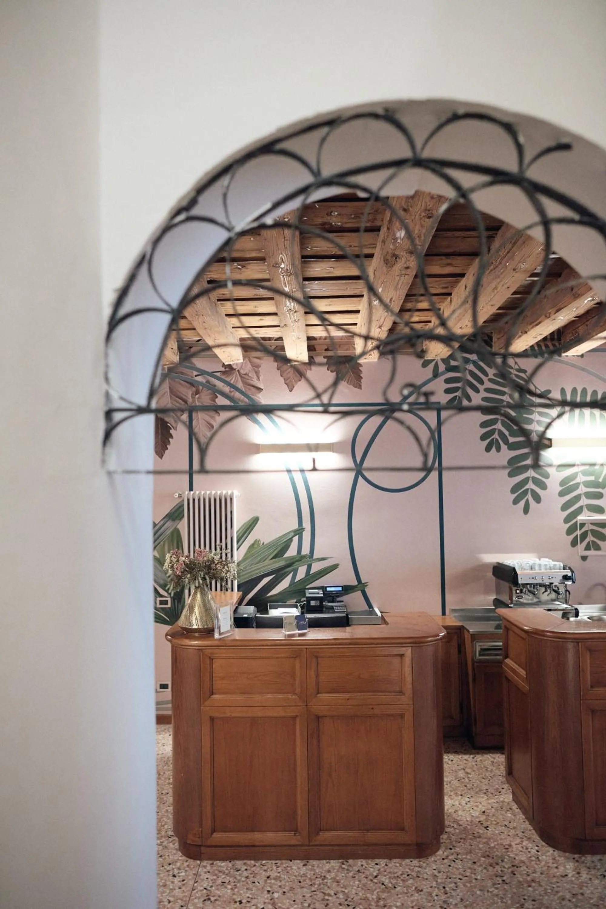 Lobby or reception in Hotel Roma