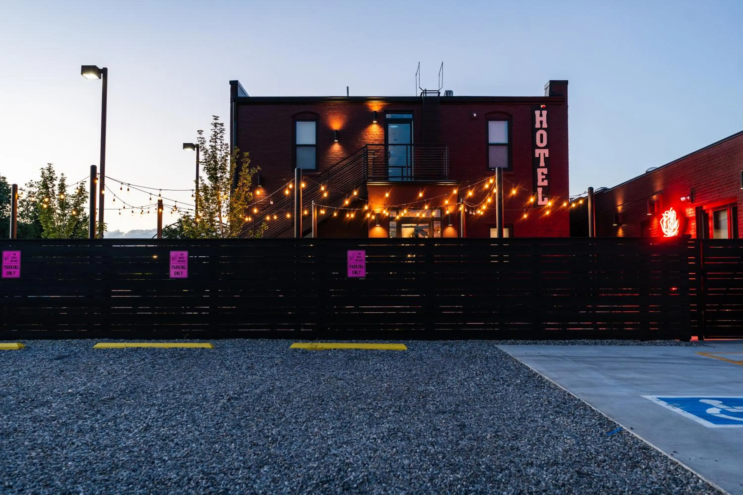Garden in The Hotel Melrose