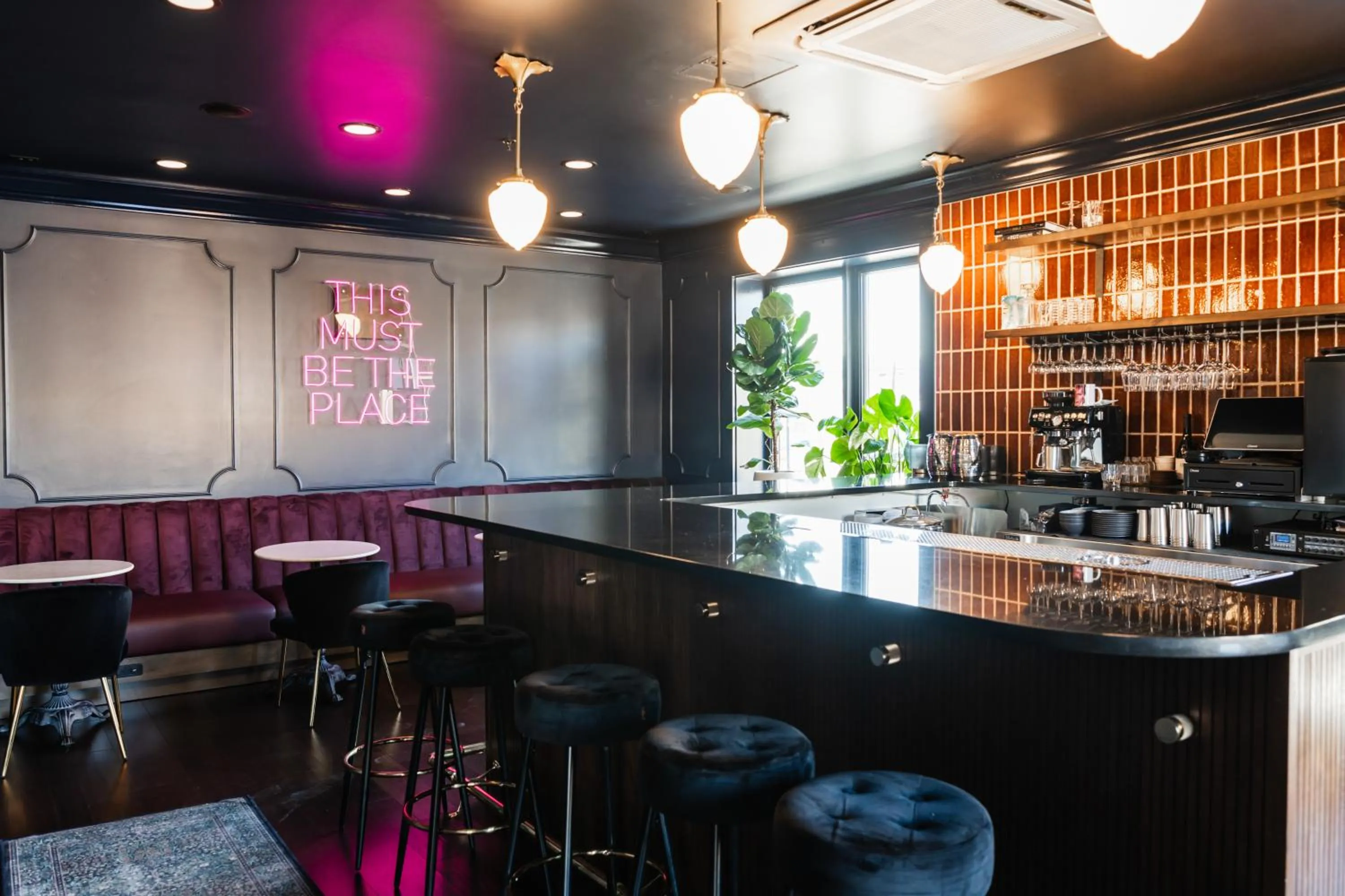 Living room in The Hotel Melrose