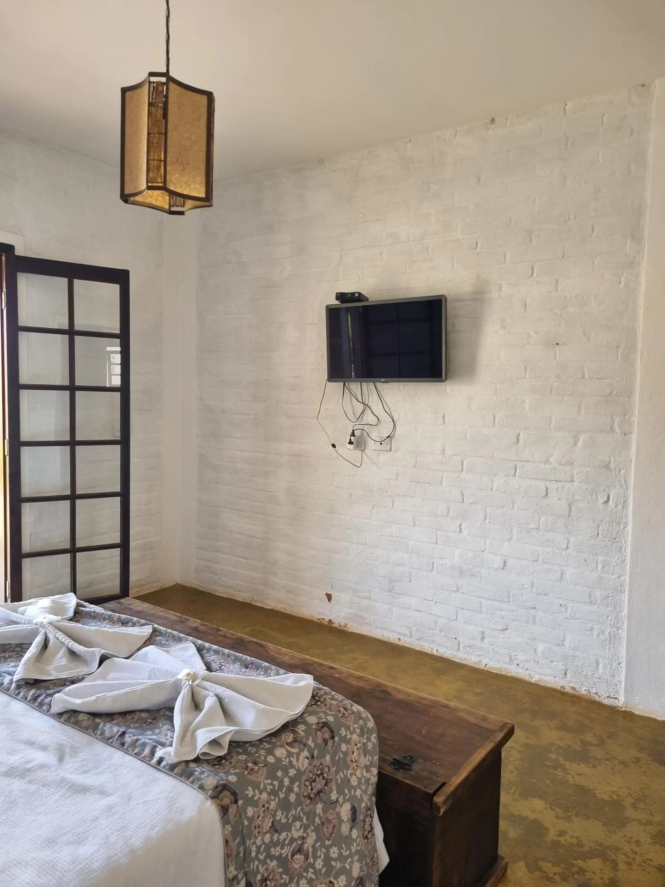 Bed in Pousada Cafuné