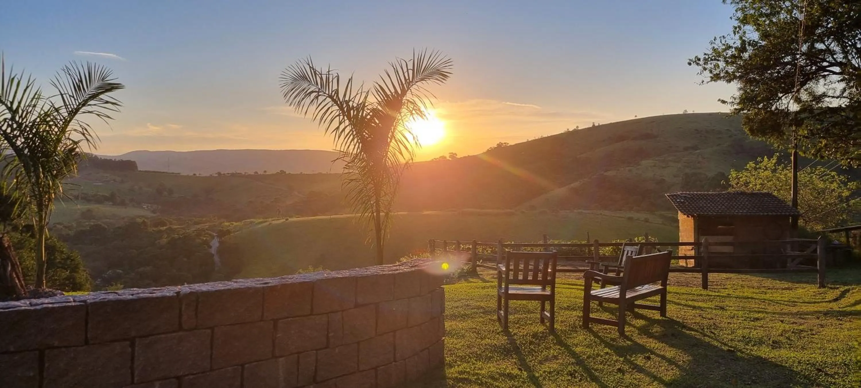 Sunset in Pousada Cafuné