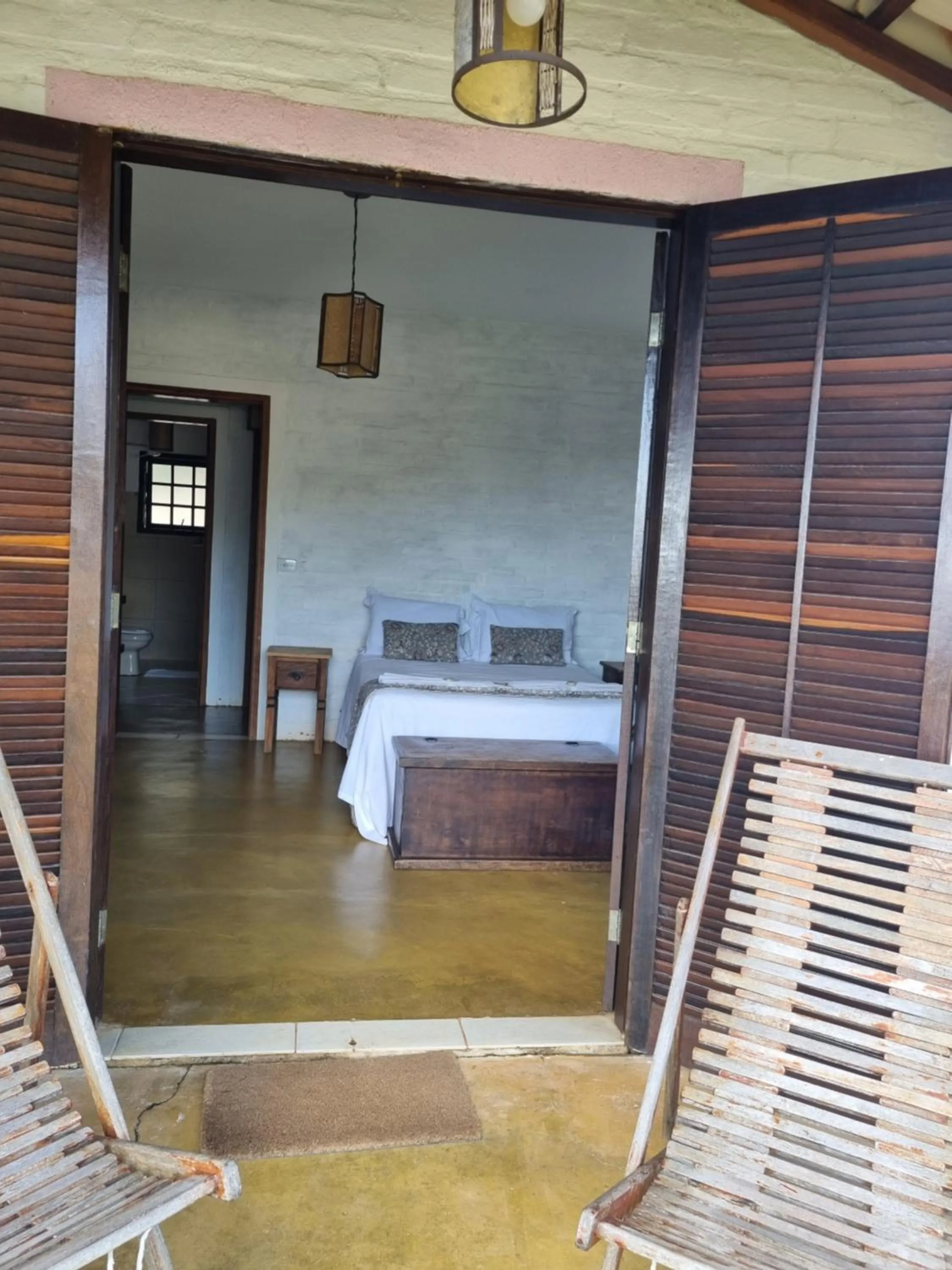 Bed in Pousada Cafuné