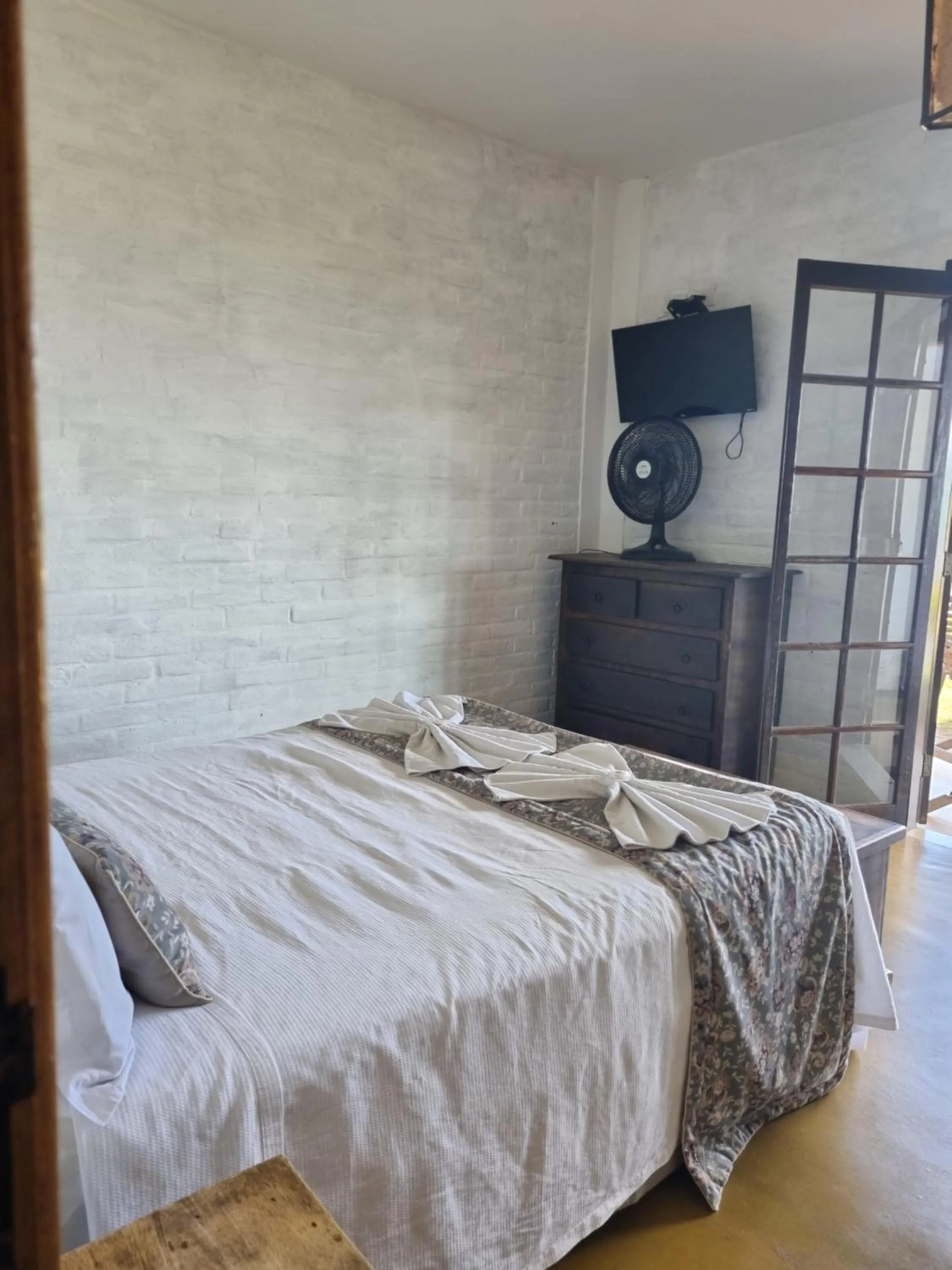 Bed in Pousada Cafuné